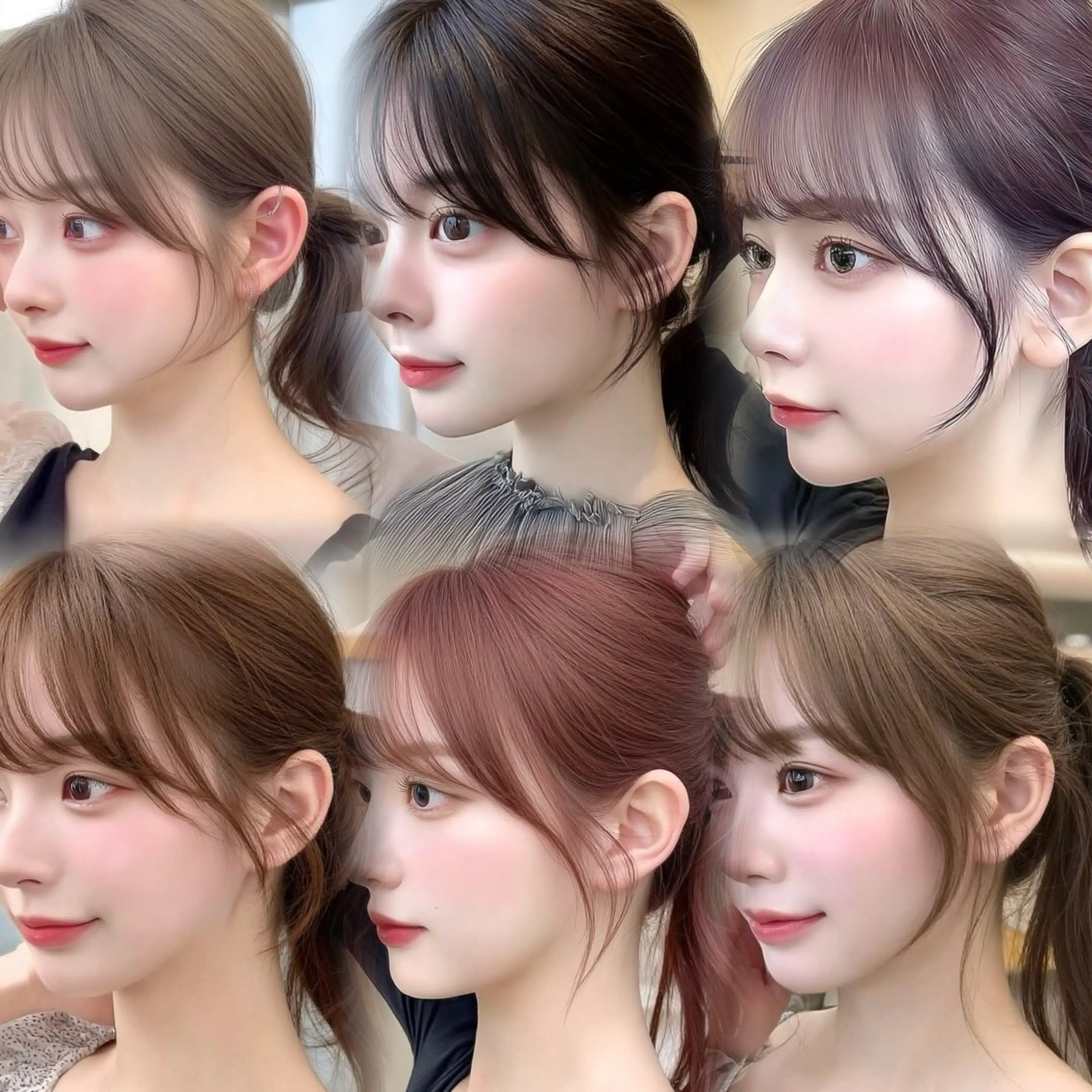 ロング カラー ブリーチ 透明感カラー ハイトーンカラー インナーカラー くびれヘア カット ヘアカラー トリートメント MAO🖤レイヤー ／髪質改善カラーのヘアスタイル