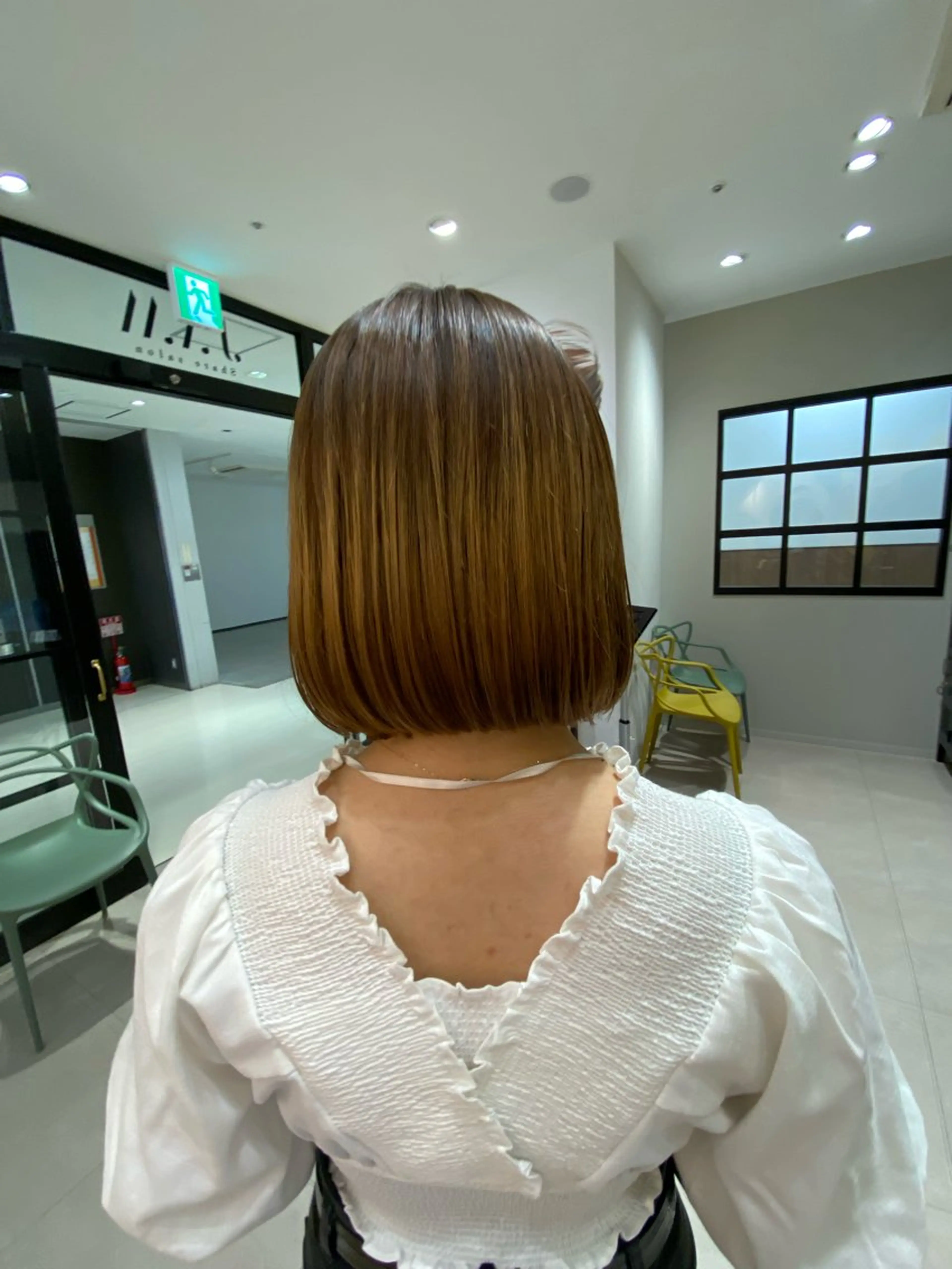 ショート ボブ カット トリートメント 大人かわいい×艶髪 🤍塩川のヘアスタイル