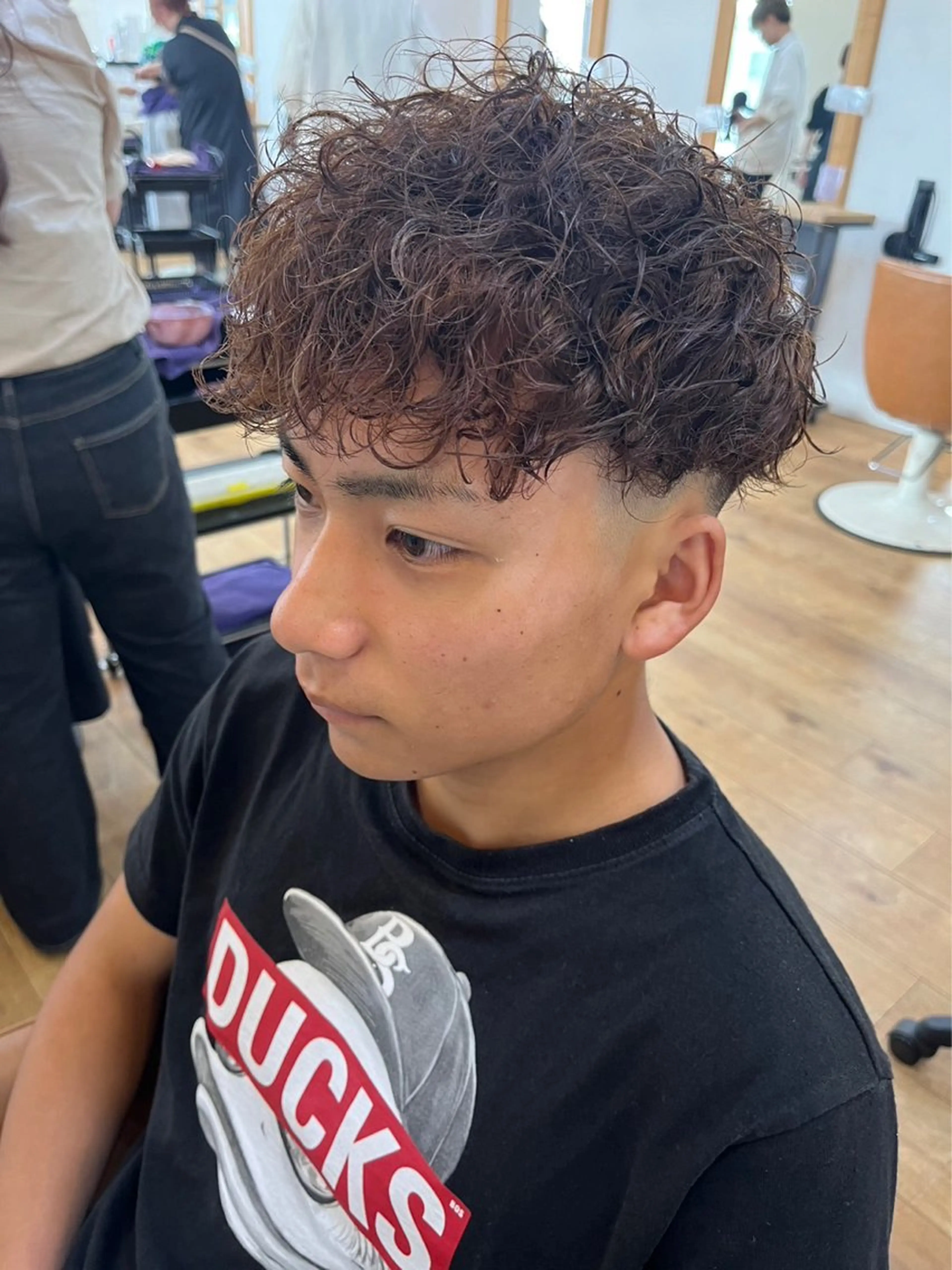 パーマ メンズ be’leef.ric 守口店所属・beleef守口店 reinaのヘアスタイル