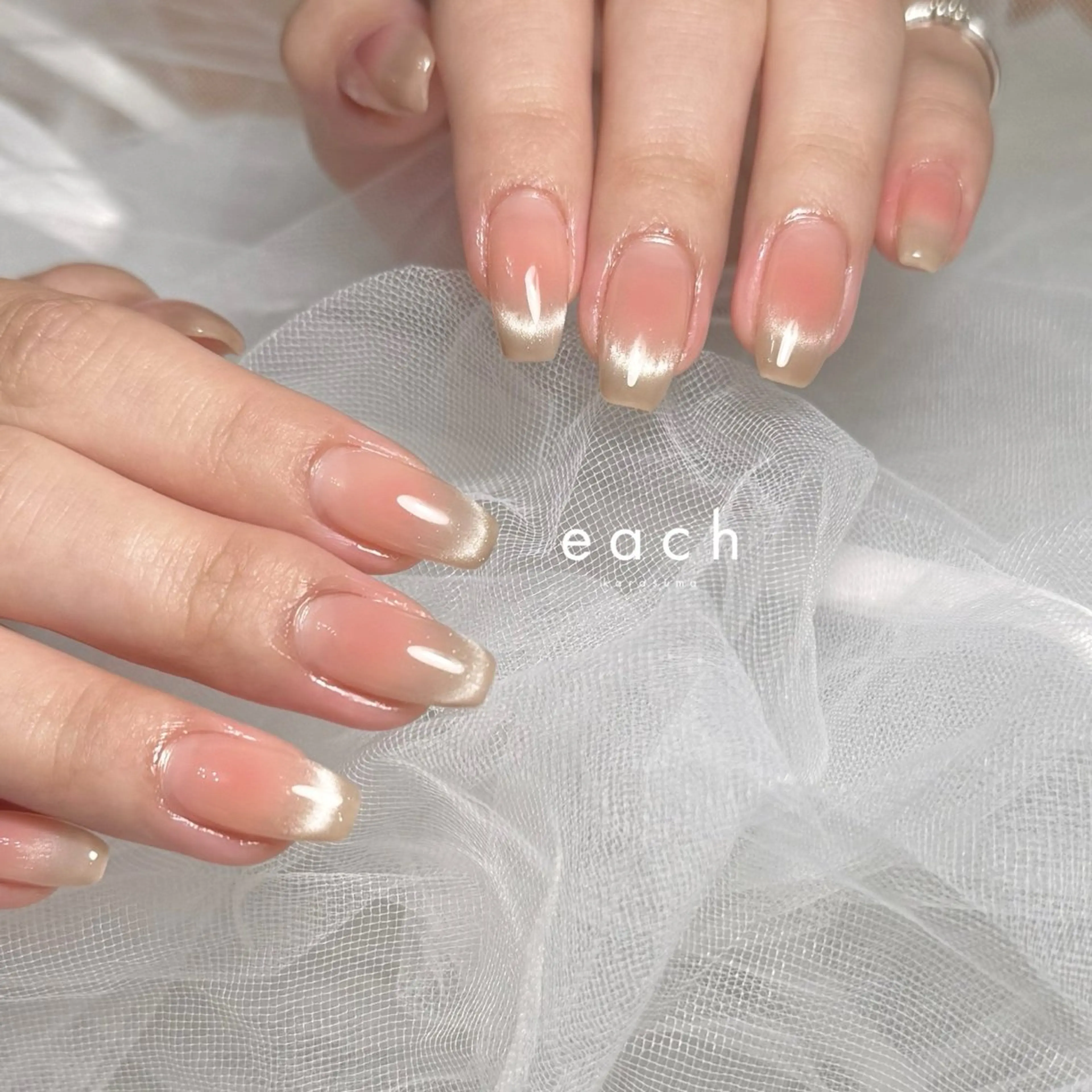 ネイル マグネットネイル each lucaのネイルデザイン