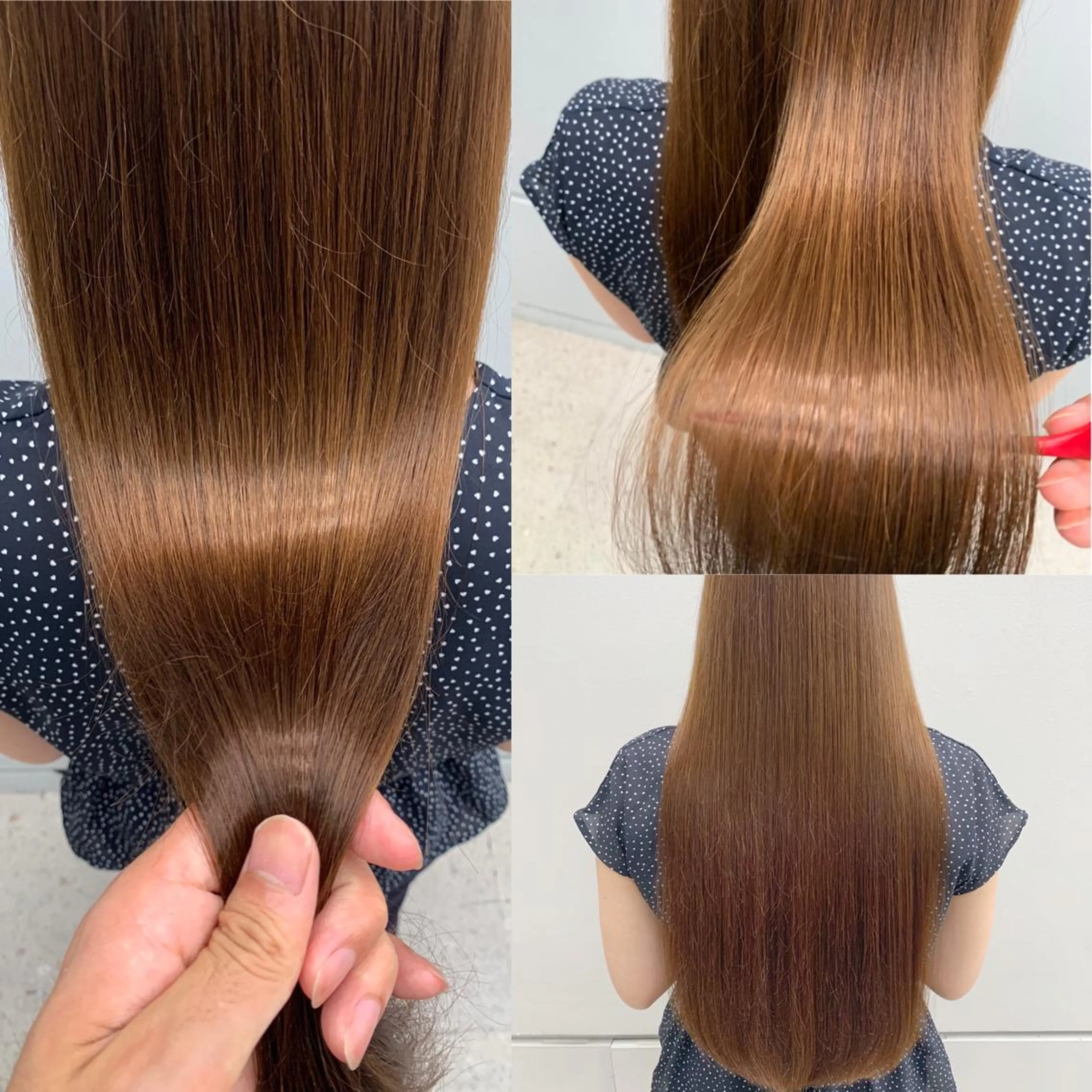 ロング カラー ヘアアレンジ ハイライトカラー オリーブカラー ハイライト 髪質改善 小顔カット 髪質改善/美髪ケア ✨岡野右京のヘアスタイル