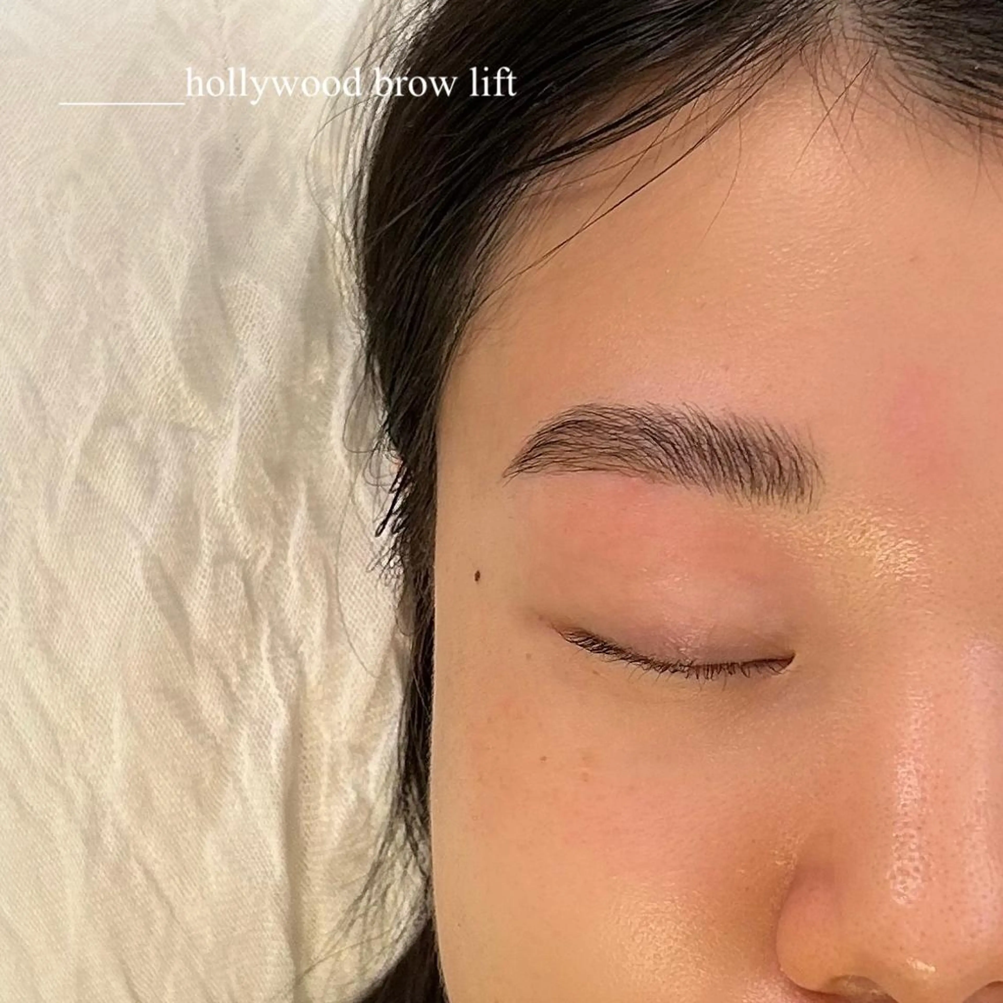 アイブロウ ハリウッドブロウリフト 吉祥寺kasumi 🌛eye/browのマツエク・マツパデザイン