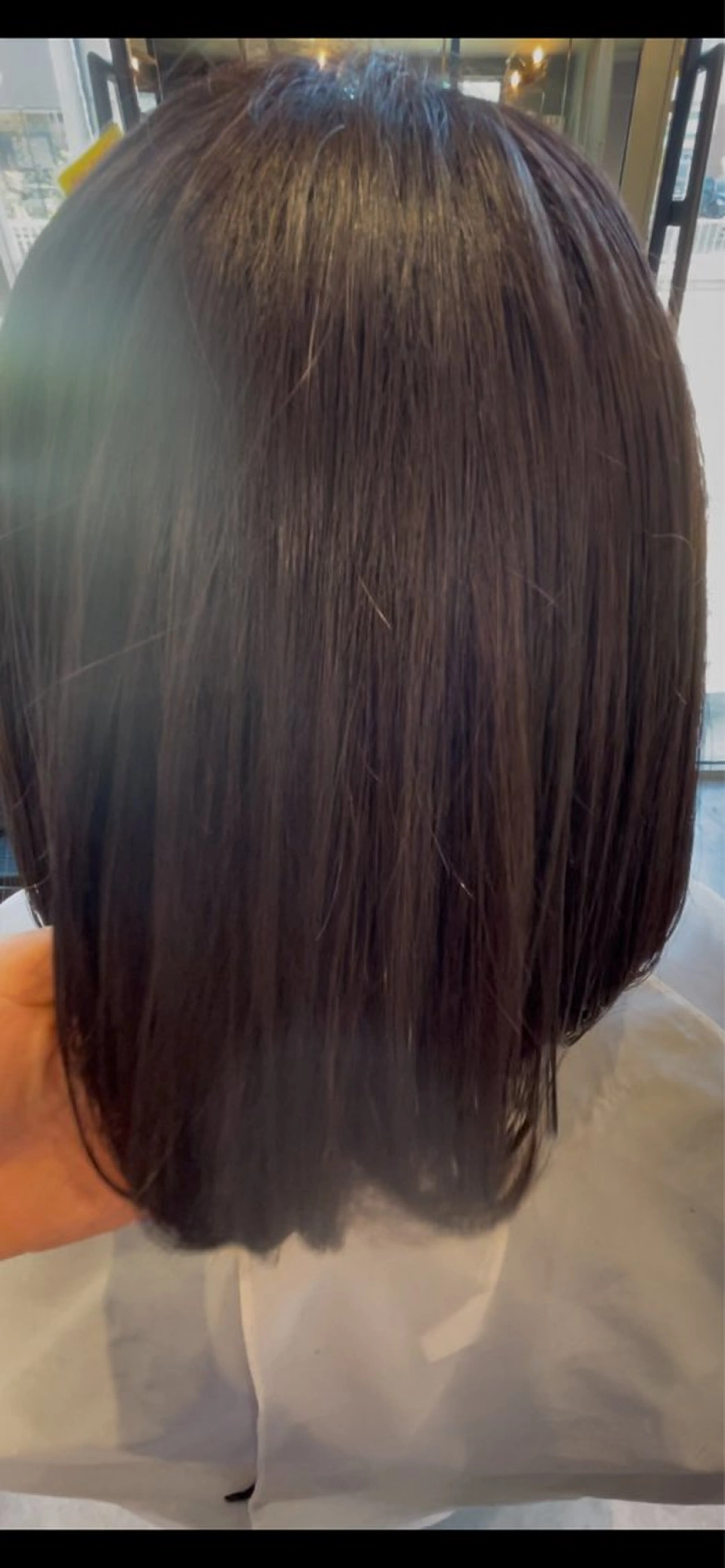 ミディアム 山内 彩愛のヘアスタイル