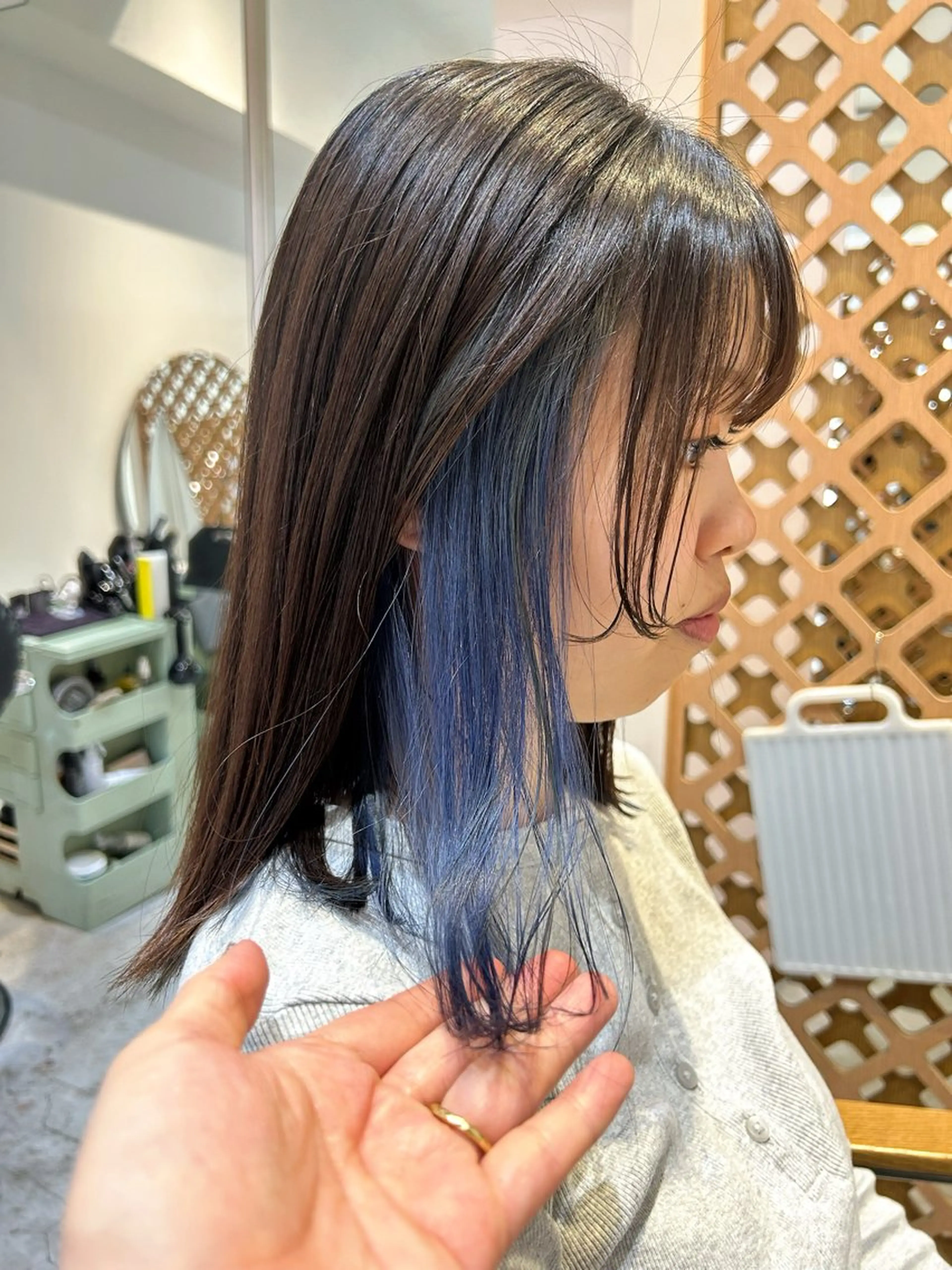 セミロング マンツーマン施術✂︎ machikaのヘアスタイル