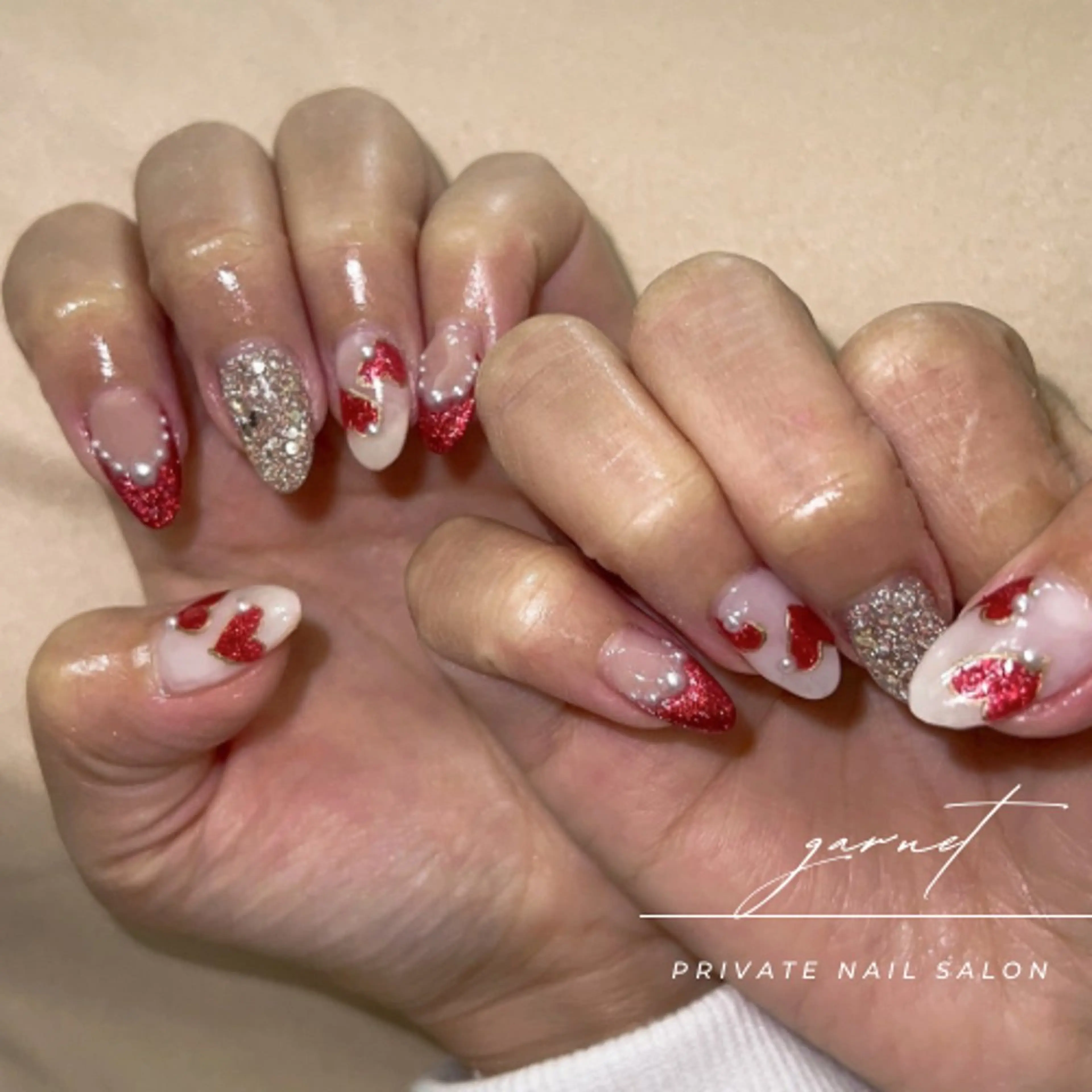 ネイル ハンドネイル Garnet nailのネイルデザイン