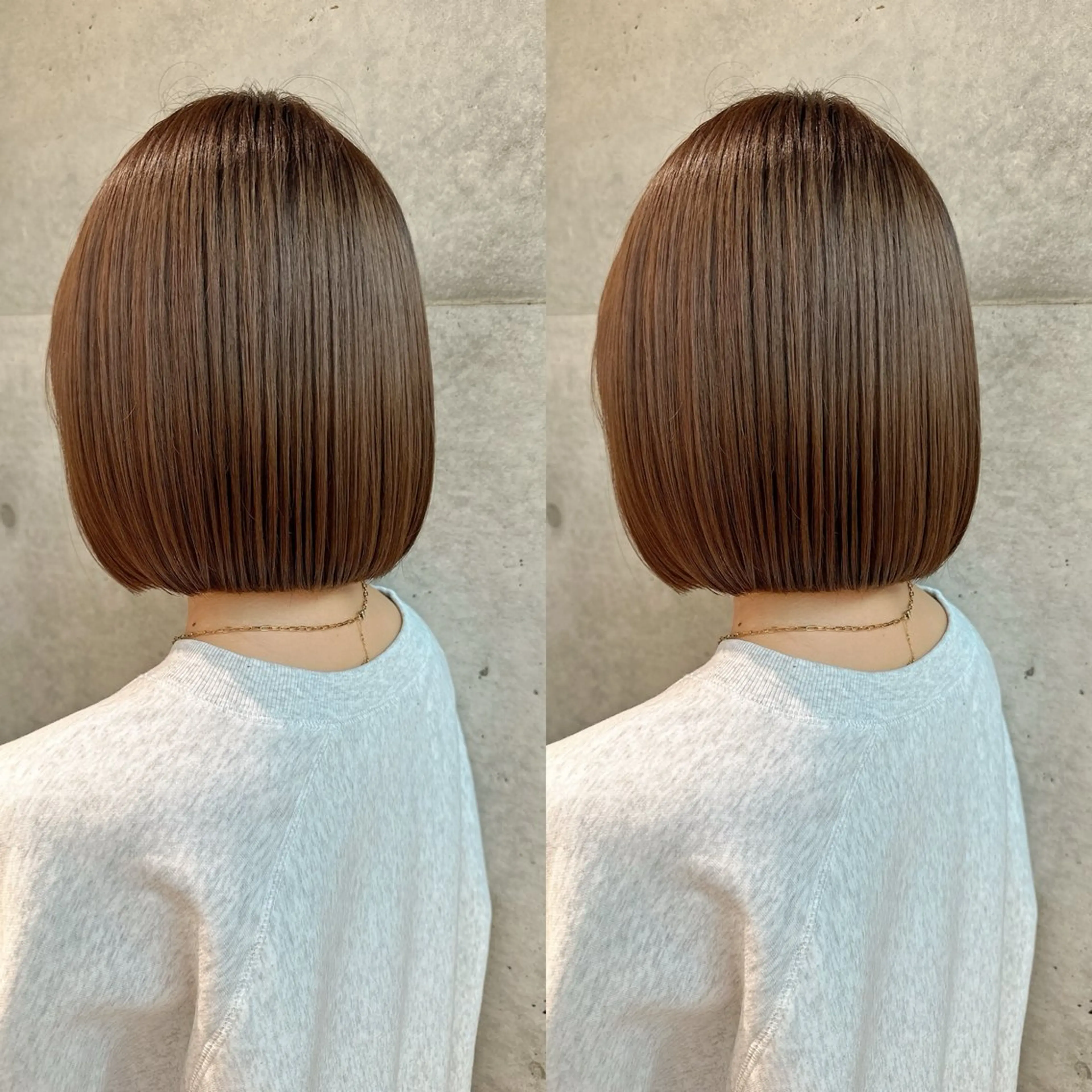 ミディアム カラー カット ヘアカラー 縮毛矯正 トリートメント ✨髪質改善特化✨副 店長椎葉信乃介のヘアスタイル