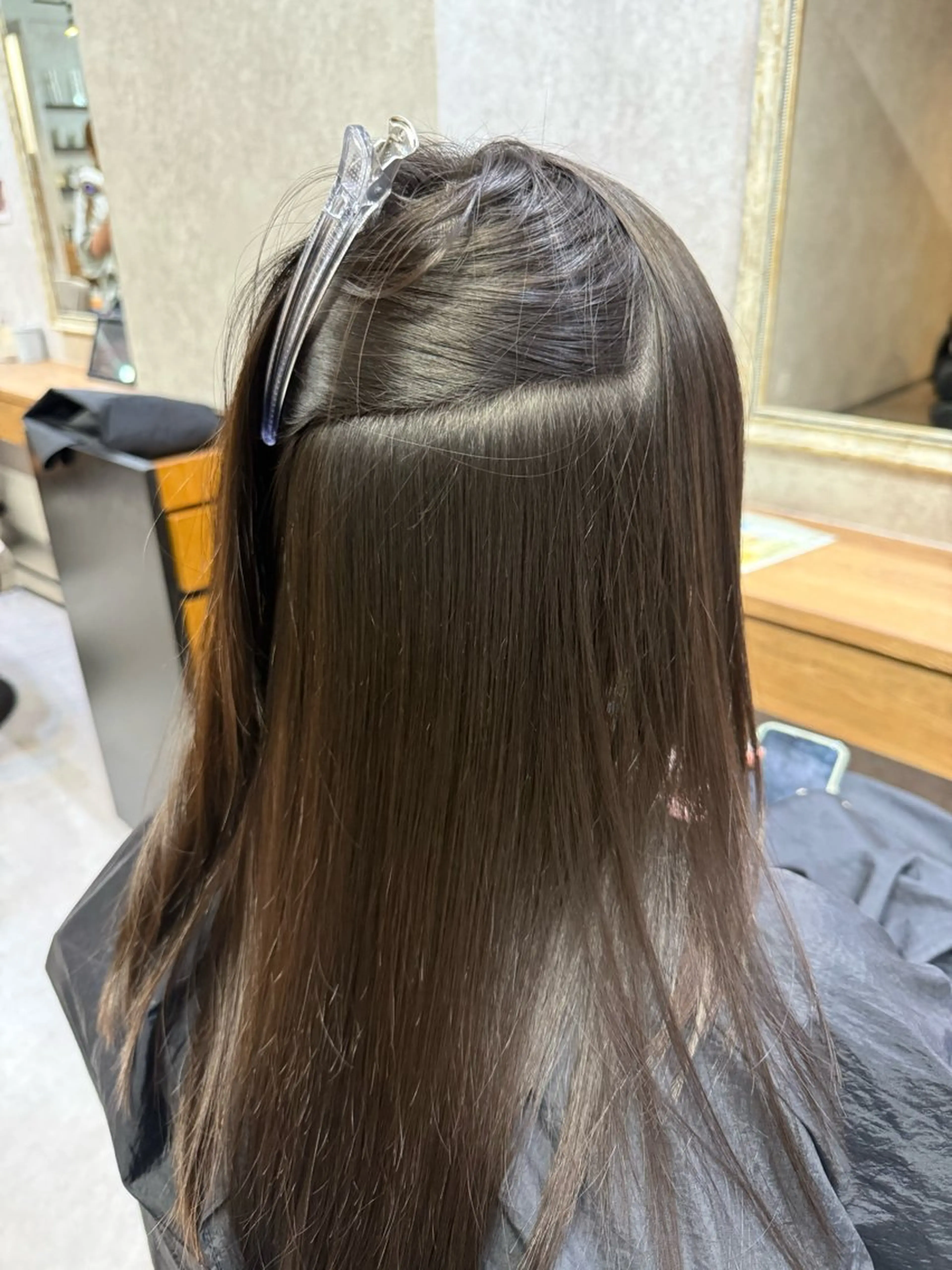 ロング カット ヘアカラー 縮毛矯正 トリートメント 髪質改善/縮毛矯正 /メンズ/佐澤りょうのヘアスタイル