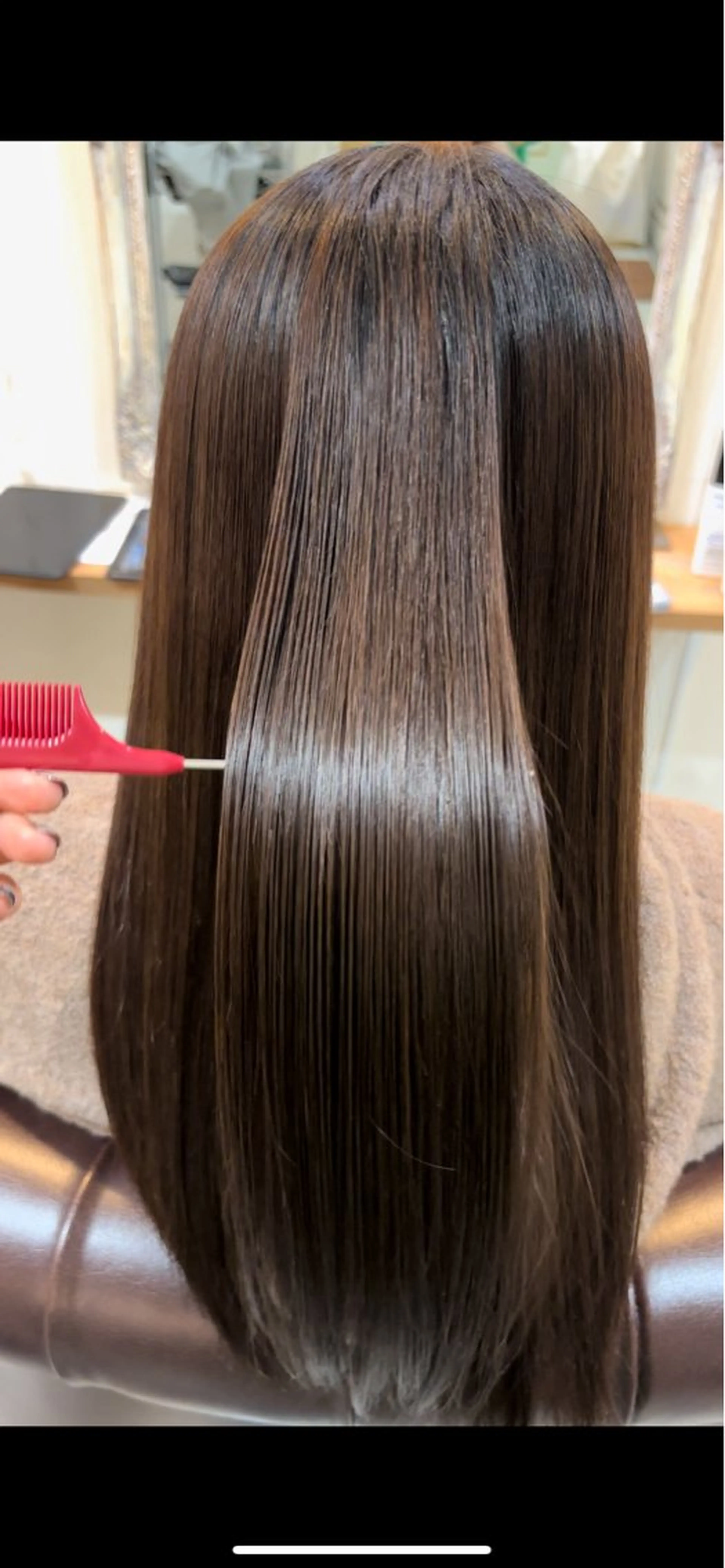 ロング 髪質改善 カット ヘアカラー 縮毛矯正 rink / 髪質改善✖️レイヤーのヘアスタイル