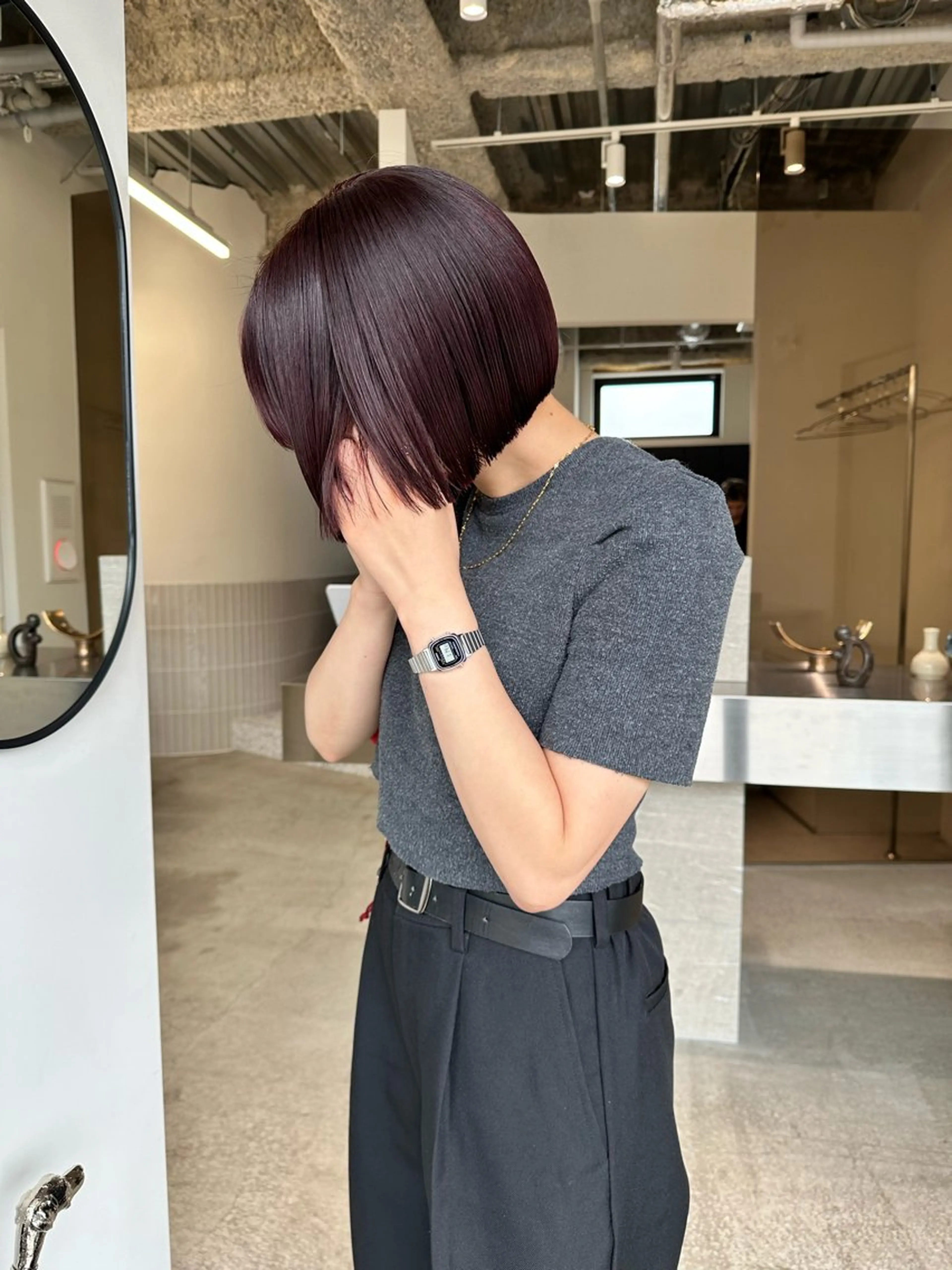 ★『切りっぱなしボブ』カットモデル🎀+2stepトリートメント付✨️25歳以下限定※補足説明をお読み下さいの写真