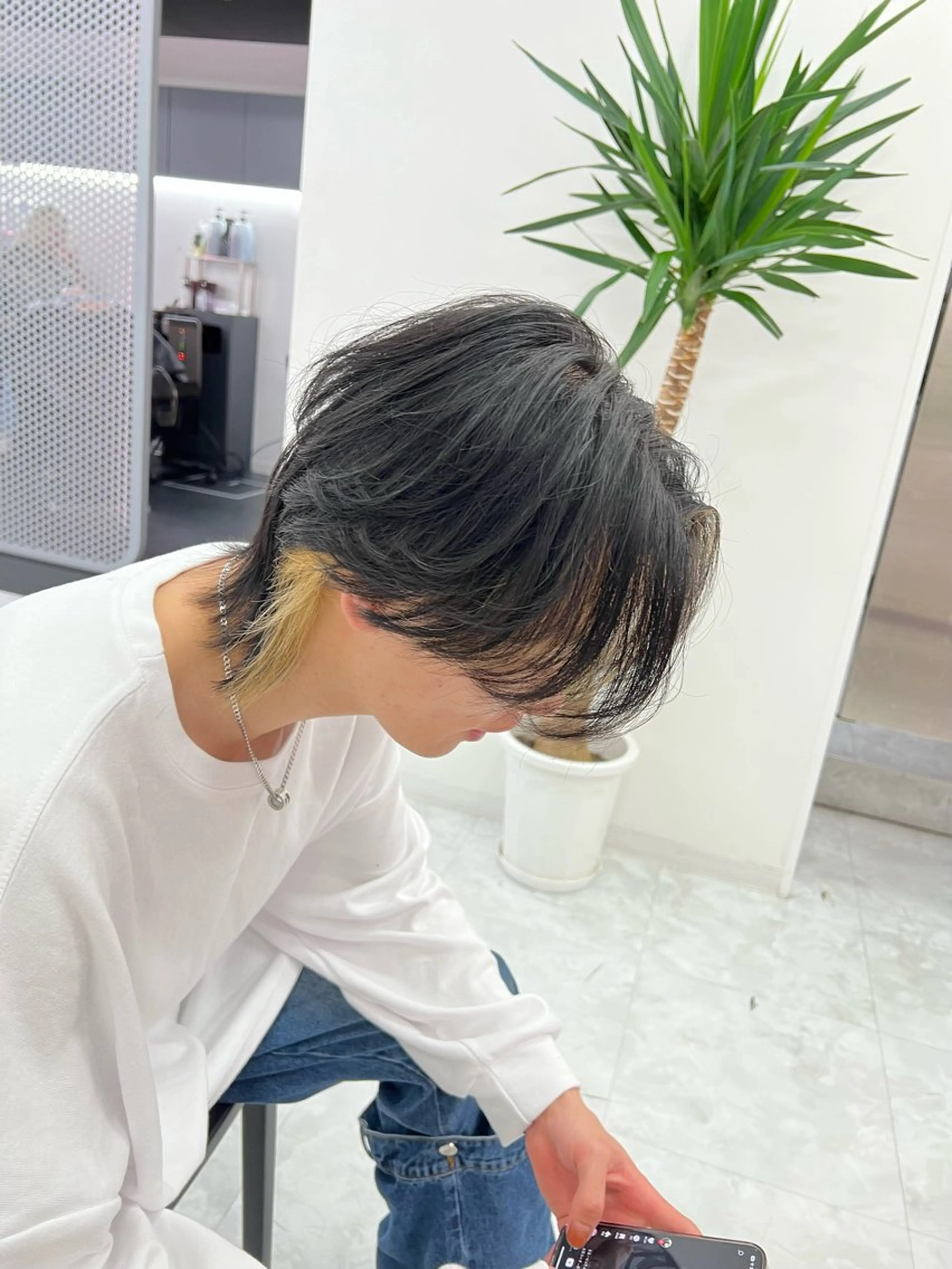 カラー ヘアアレンジ メンズ メンズ特化/パーマ/ カット/カラー/るなのヘアスタイル