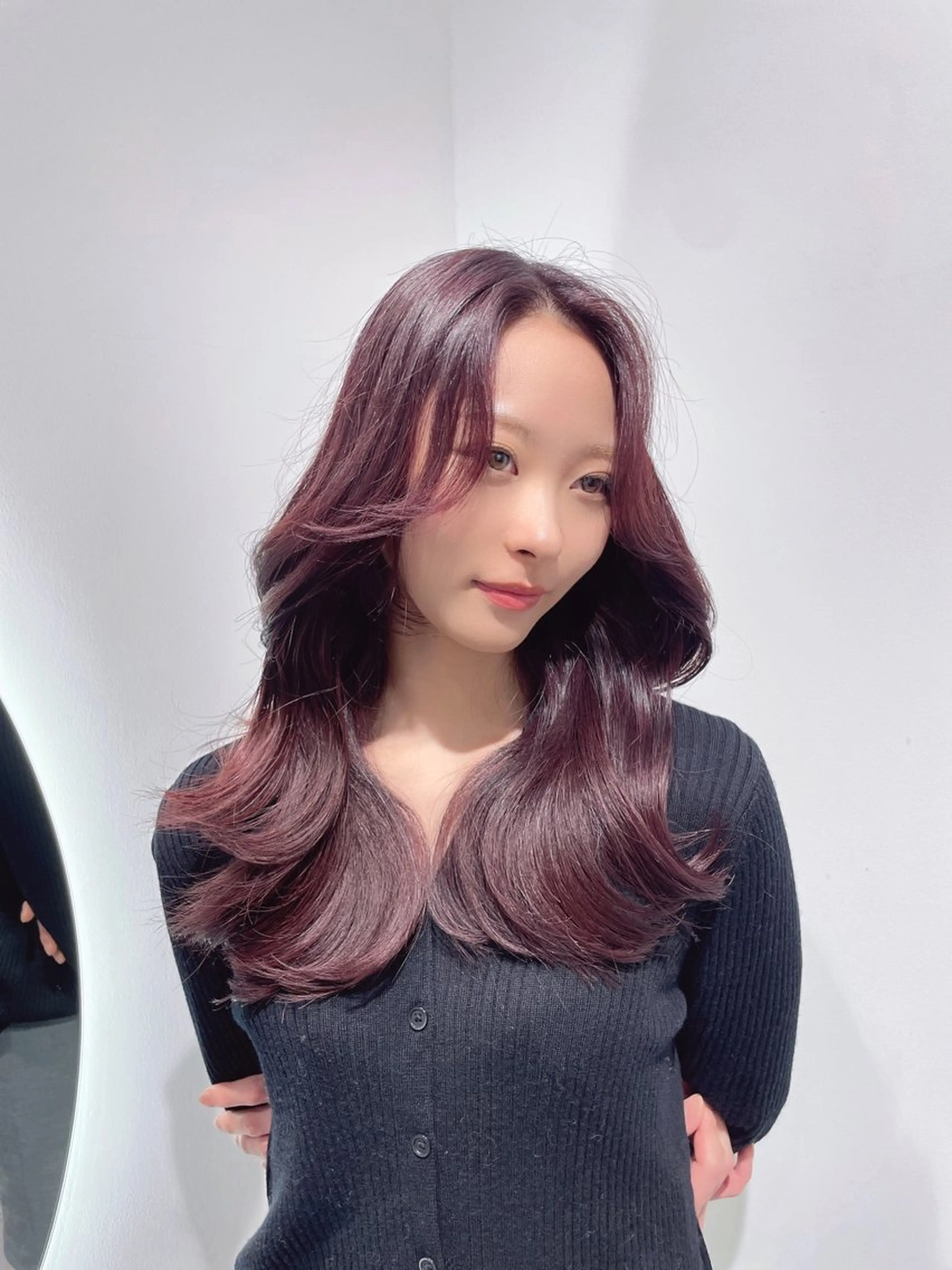 セミロング カット ヘアカラー トリートメント 寺島 圭人のヘアスタイル