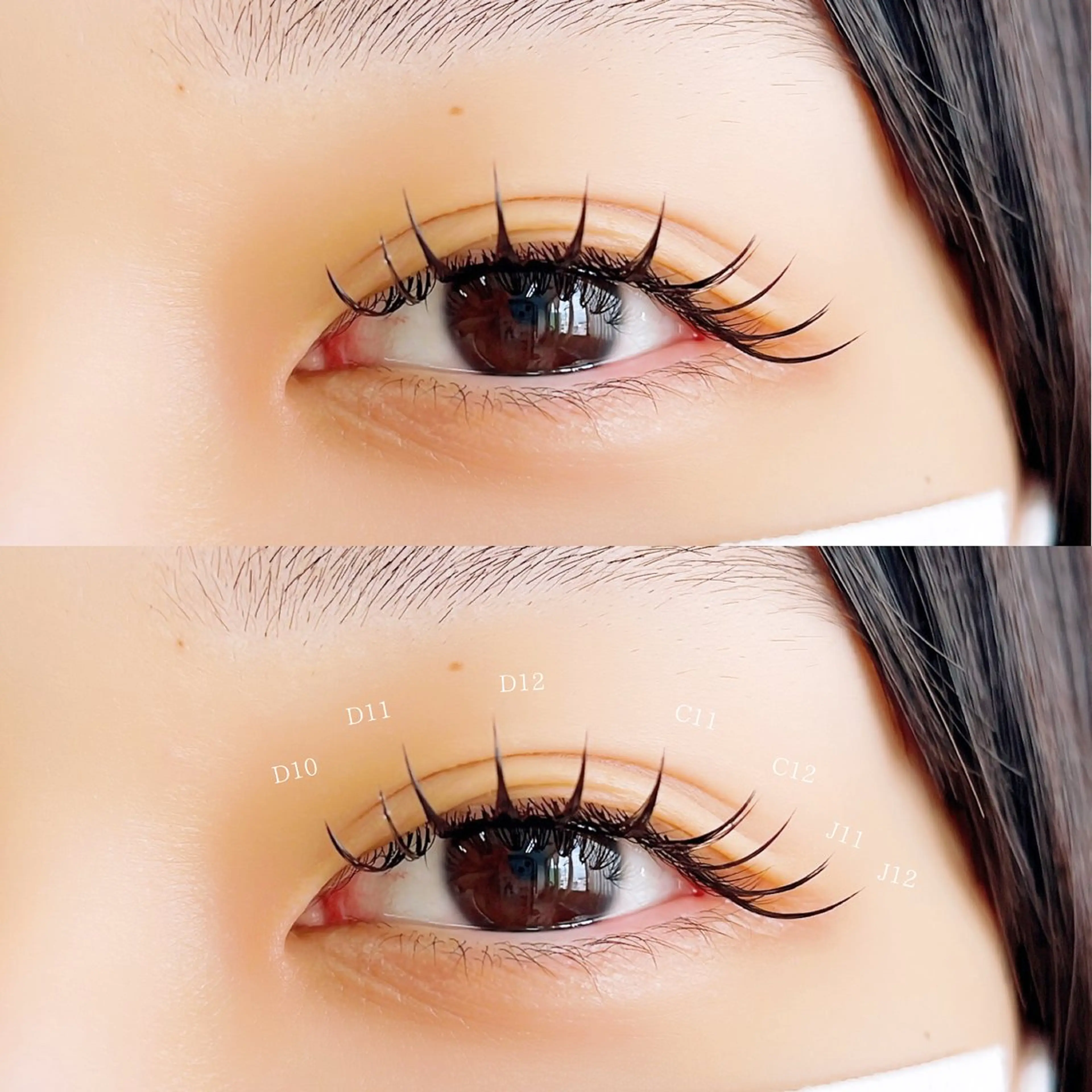 マツエク・マツパ マツエク MIGNON 冨田　当日予約のみのマツエク・マツパデザイン