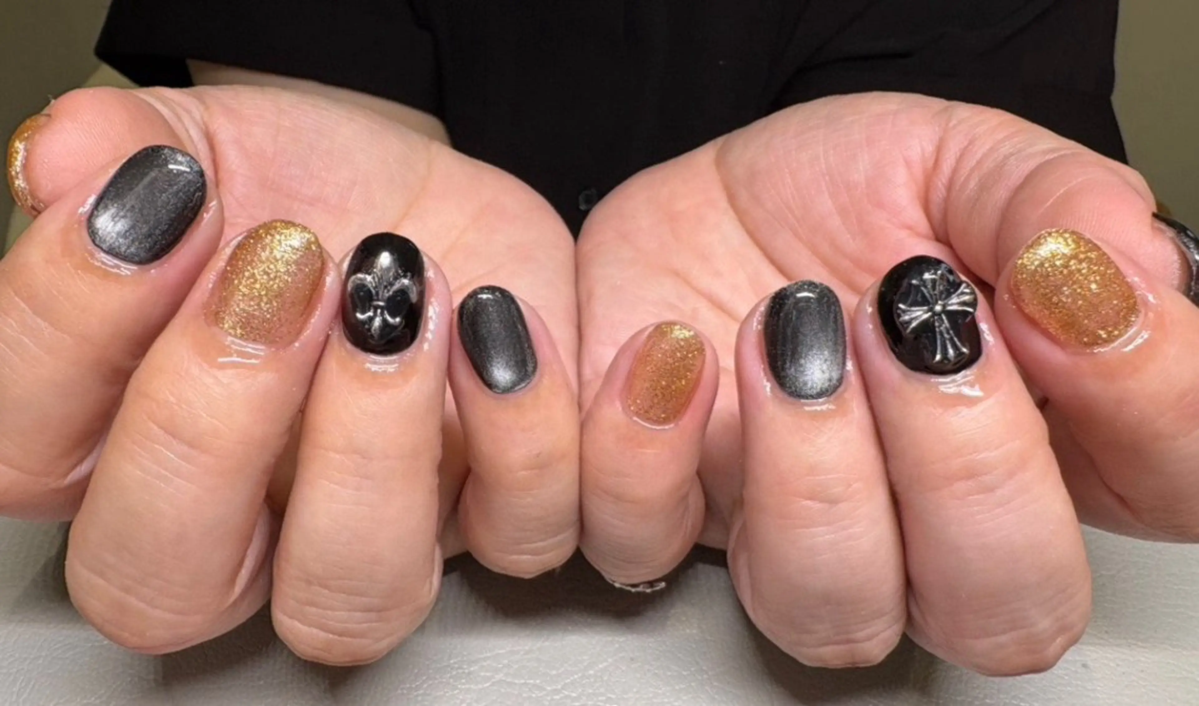 ネイル 持ち込み ハンドネイル Chaleur fleurのネイルデザイン