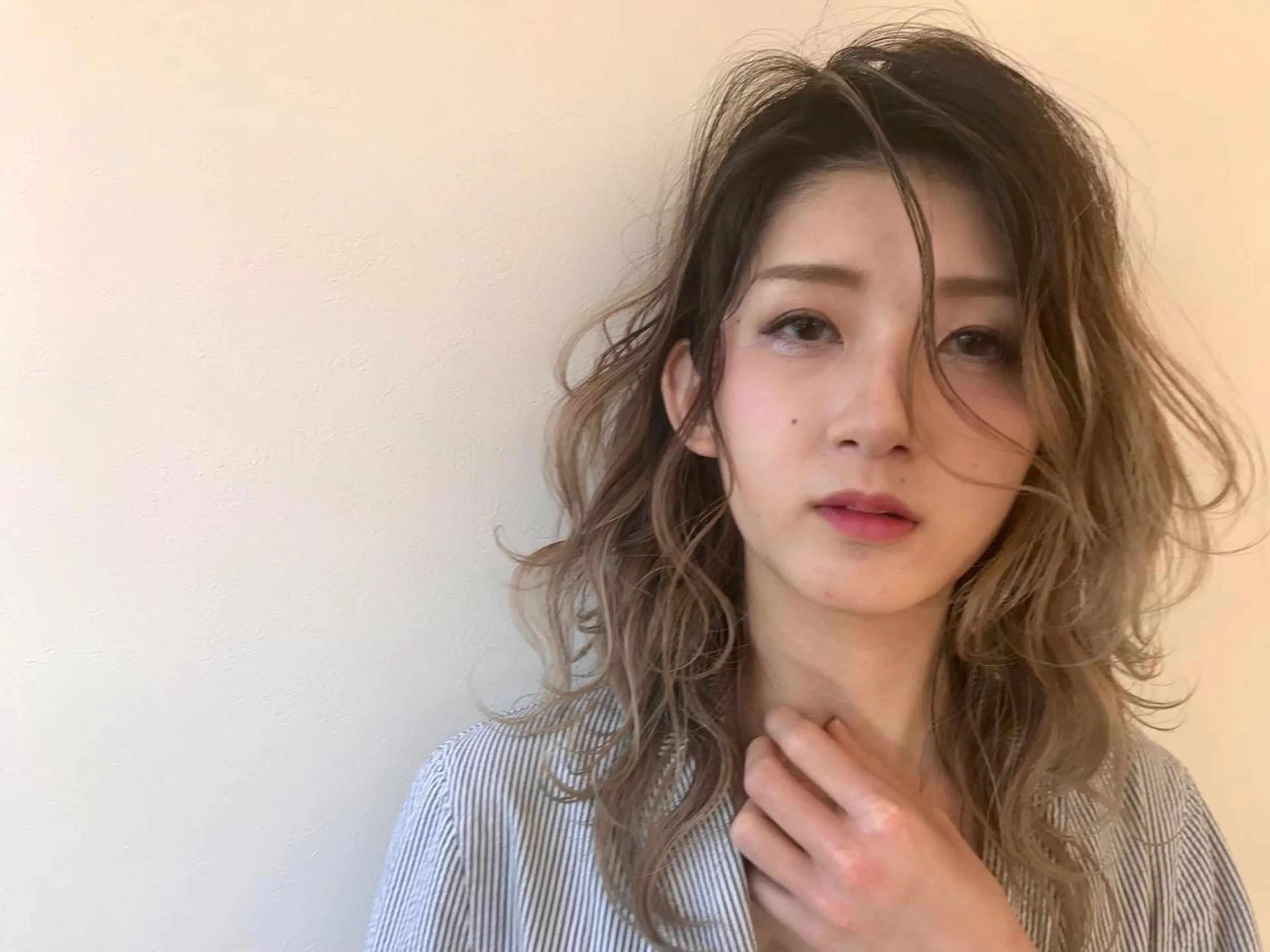 セミロング カラー パーマ ヘアアレンジ メンズ キッズ ネイル マツエク・マツパ 子どものヘアアレンジ カット ヘアカラー トリートメント Lien 深井店のヘアスタイル