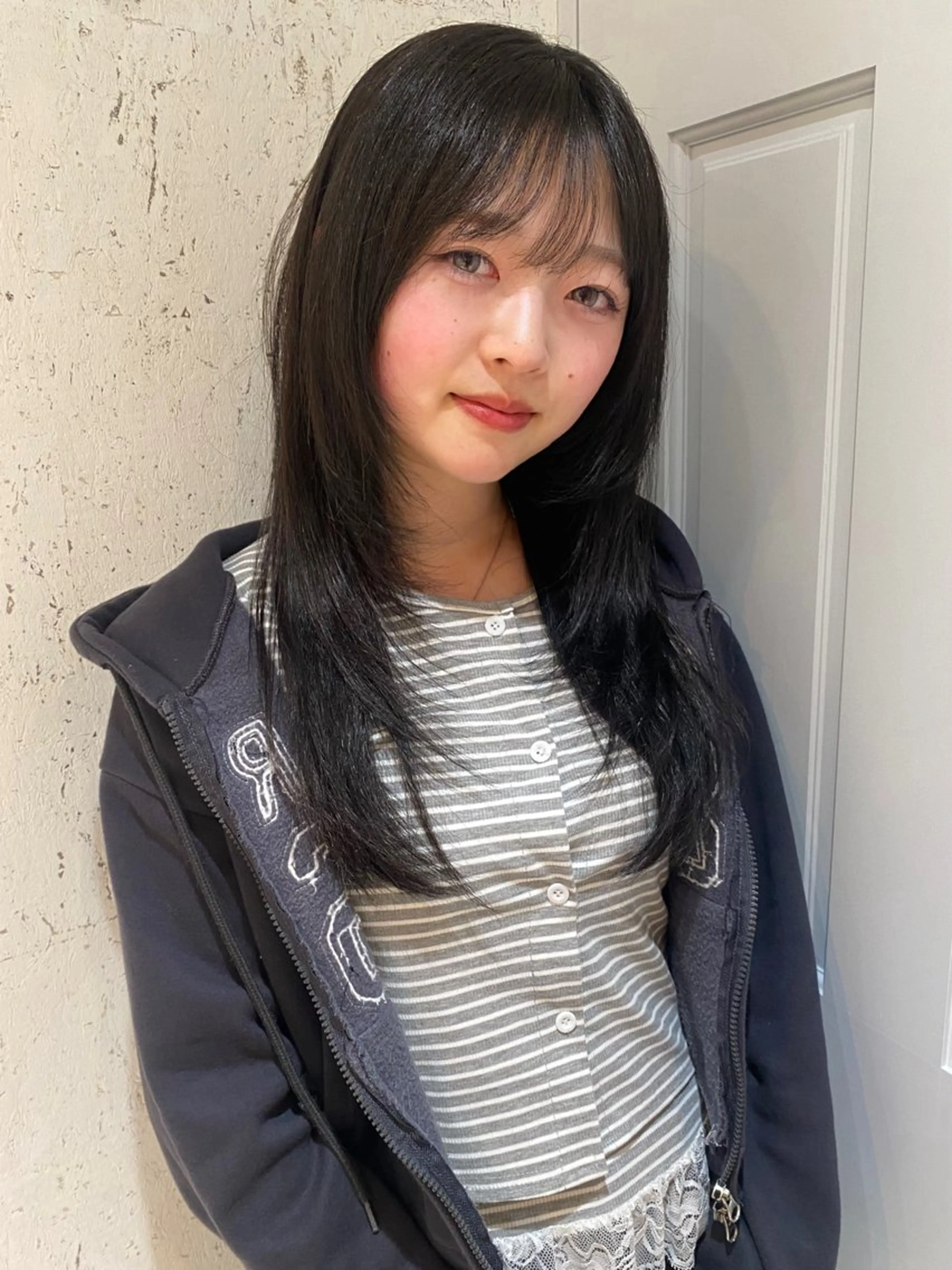 セミロング カラー カット ヘアカラー トリートメント mai / linoah˚✧のヘアスタイル