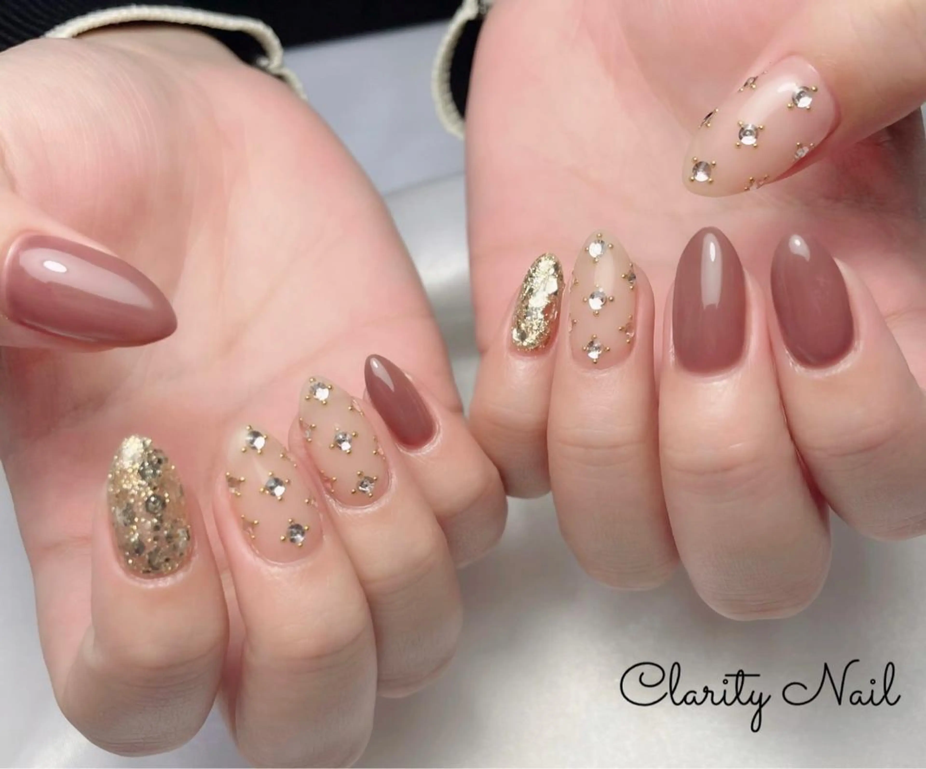 ネイル アートネイル 持ち込み ハンドネイル Clarity Nailのネイルデザイン