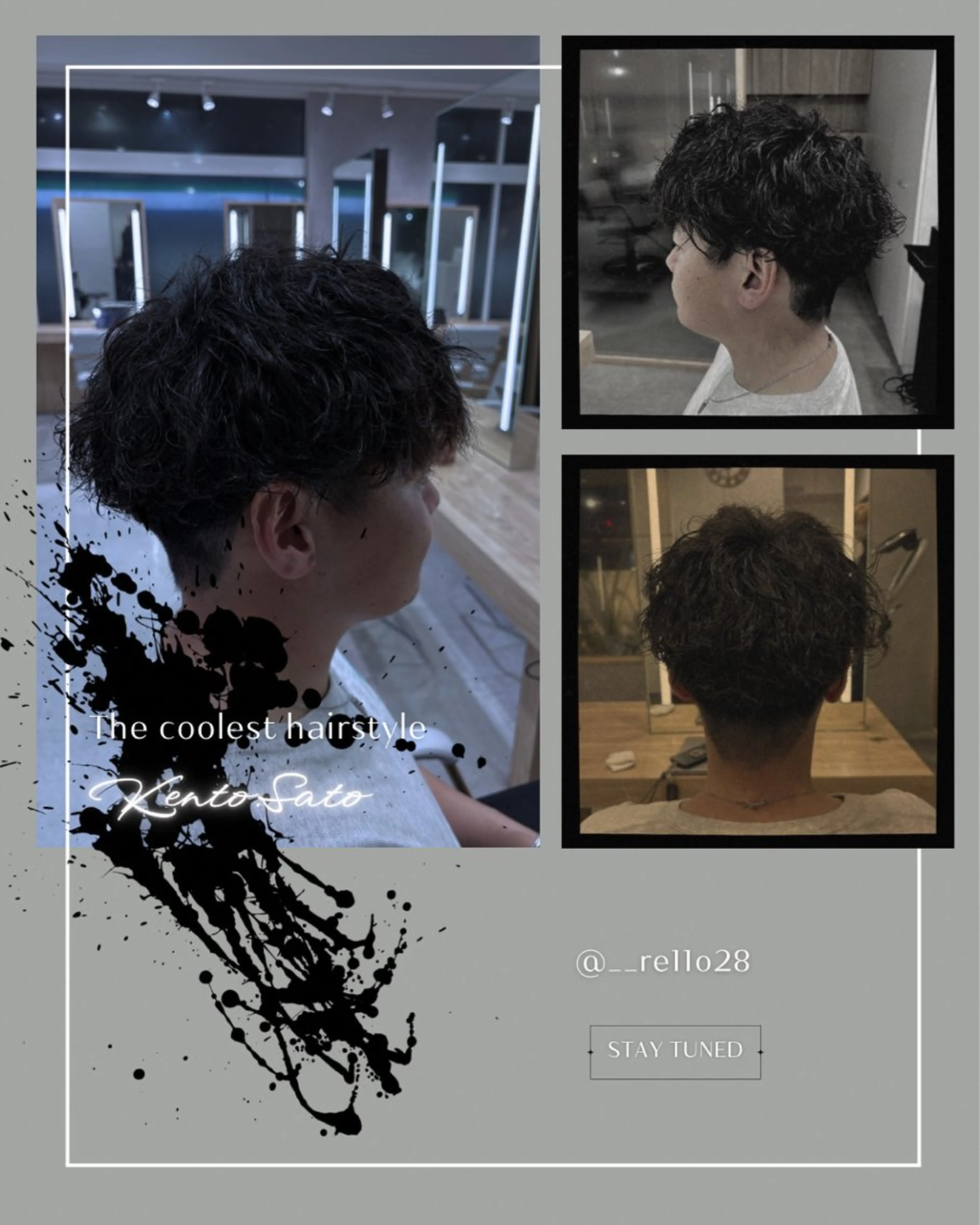 パーマ メンズ 【メンズ特化】メンズ パーマ&縮毛✨レオのヘアスタイル