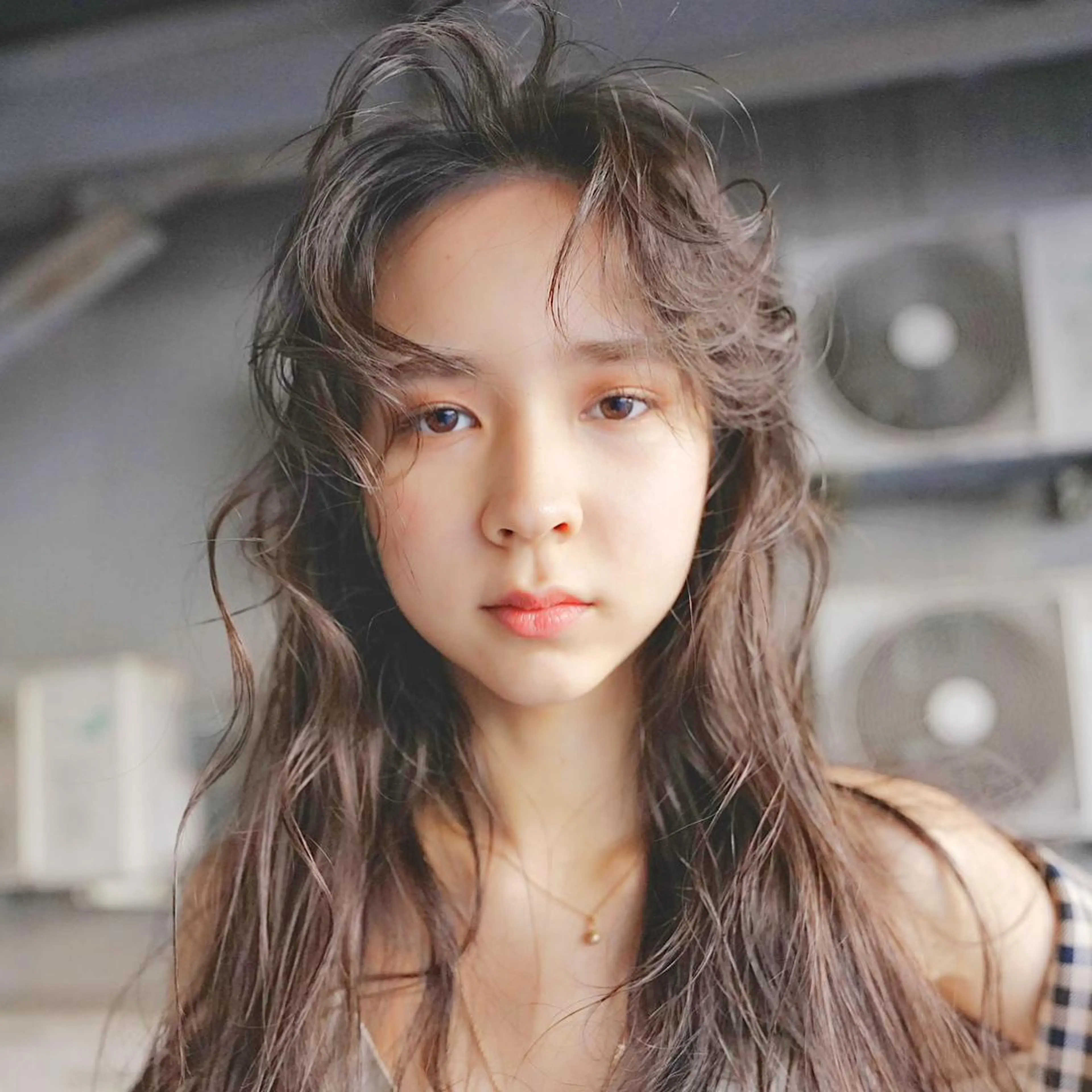 ロング パーマ カット パーマ N° anfeel 渋谷🪞🫧のヘアスタイル