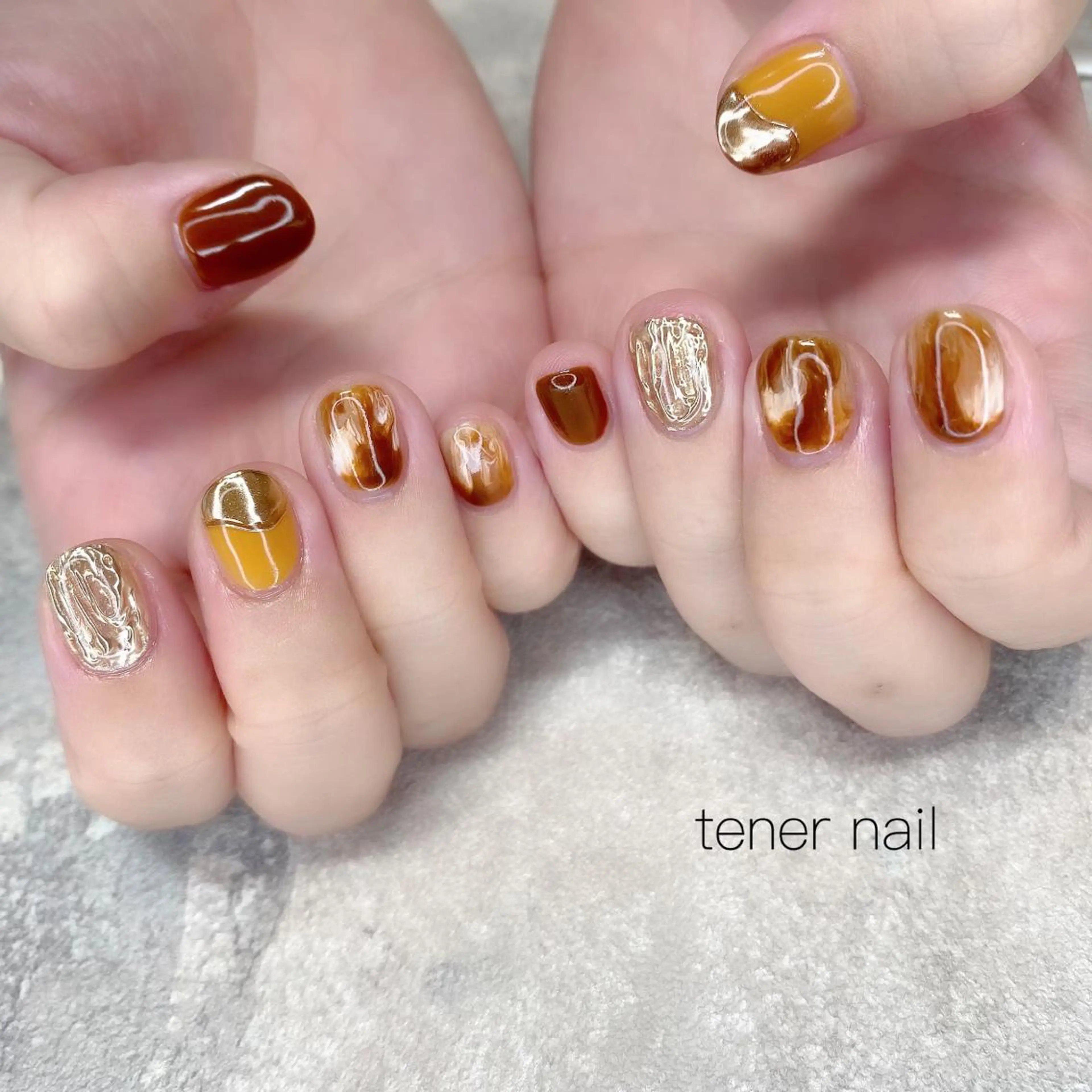 ネイル ラメ(グリッター) テネルネイル tener nailのネイルデザイン