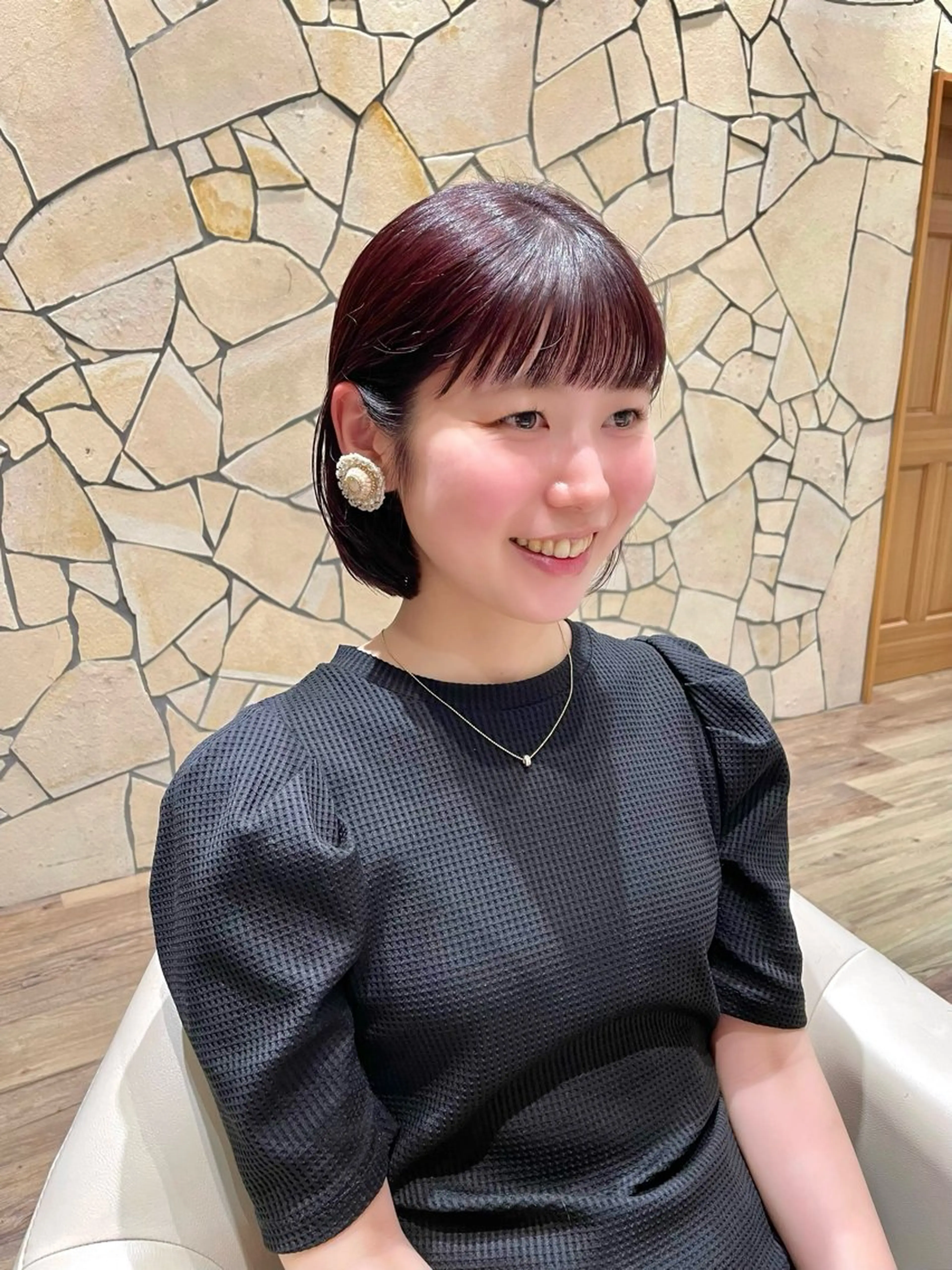 ミディアム カラー ボブ ktwo/難波 /似合わせ/木浦のヘアスタイル