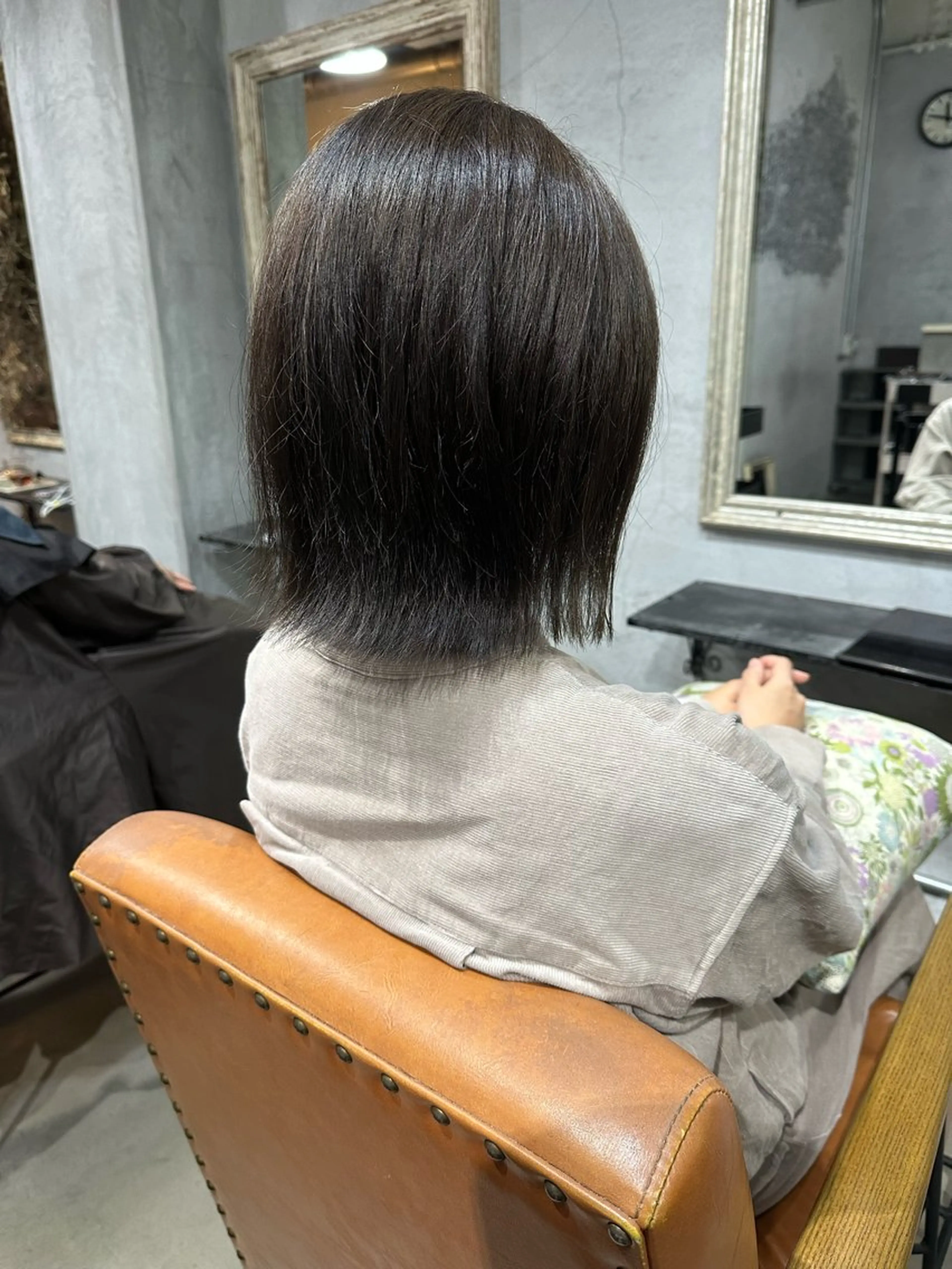 ミディアム カット ヘアカラー トリートメント goen/ カミムラシュウヘイのヘアスタイル