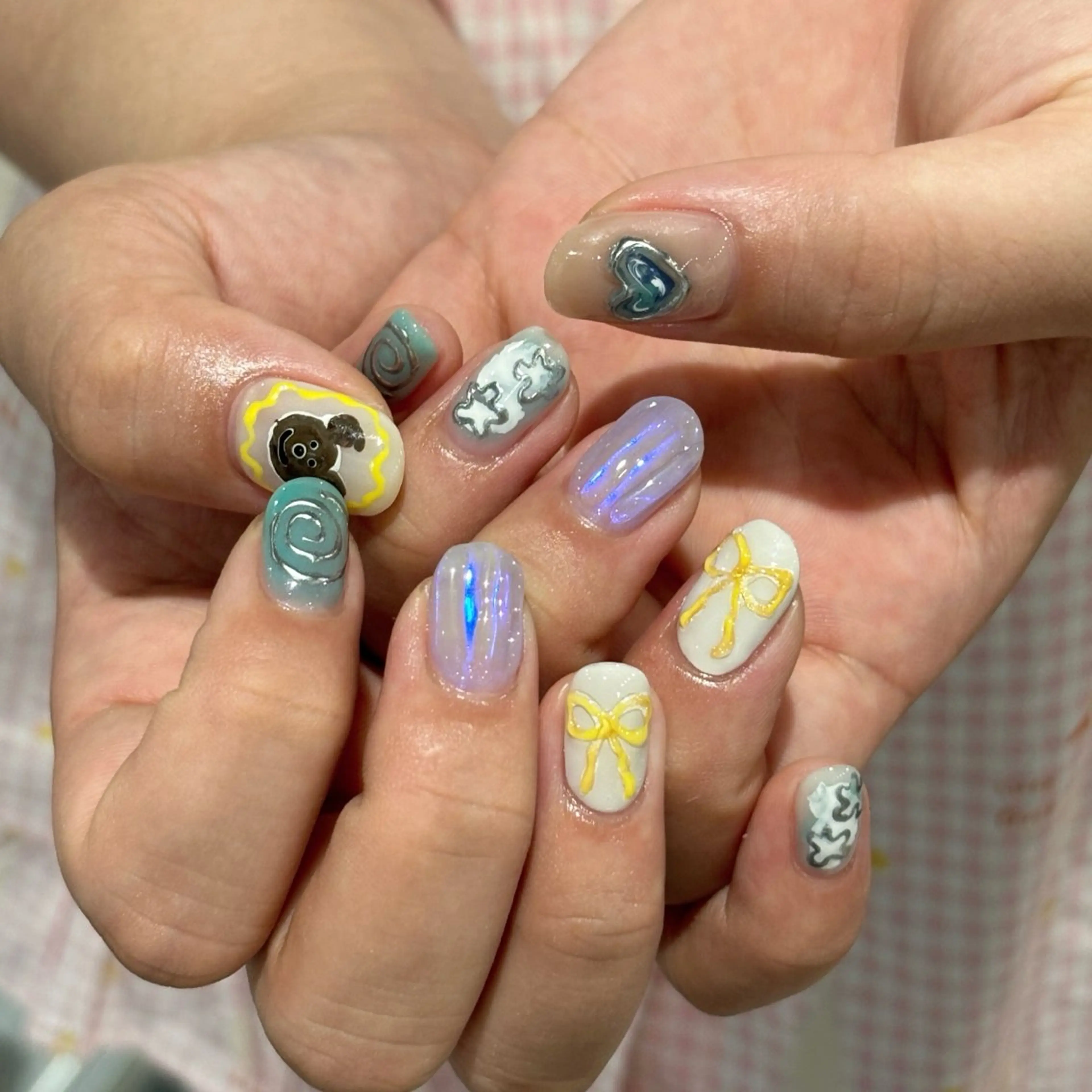 ネイル hinako /個性派ニュアンスのネイルデザイン