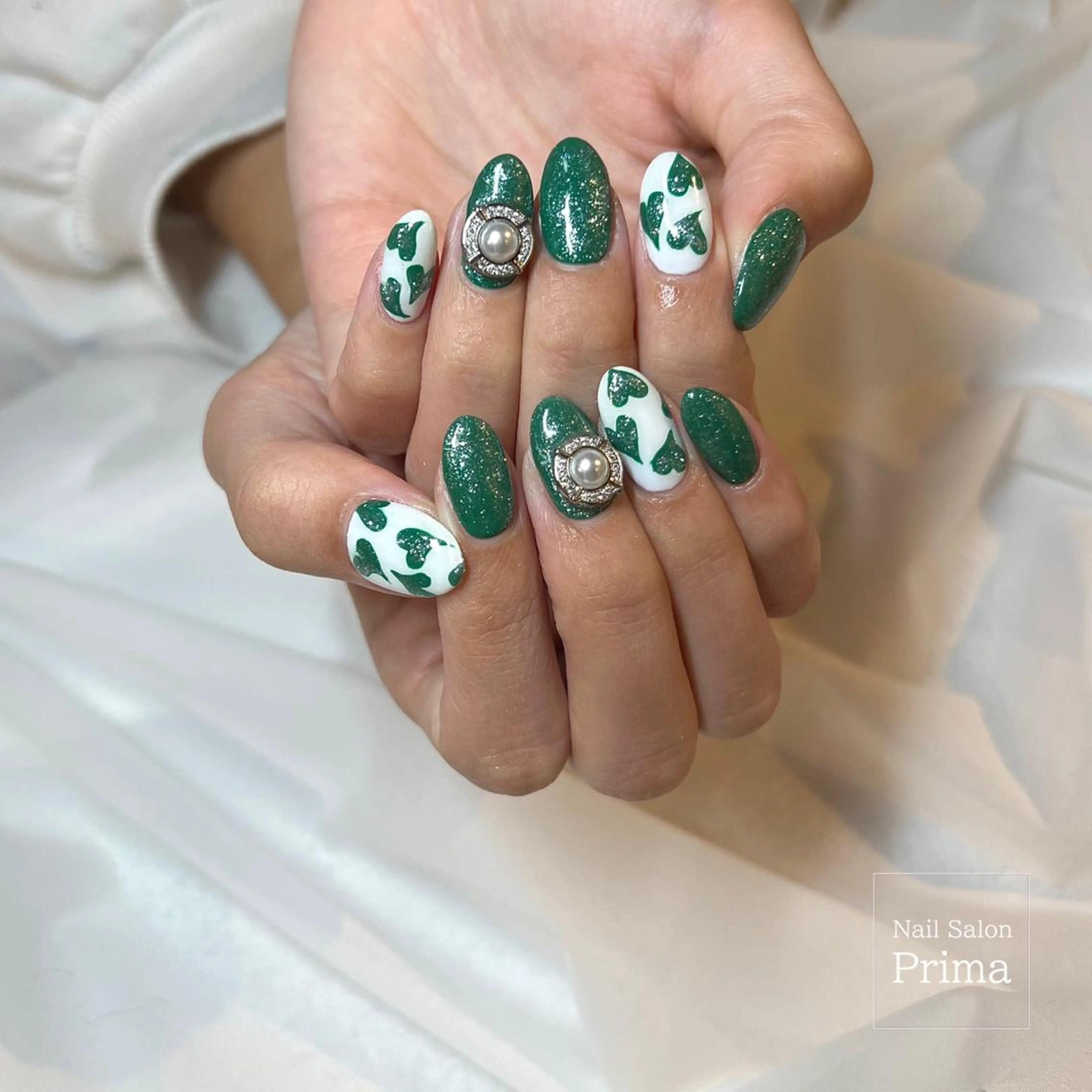 セミロング ネイル SalonPrima Nail & Eyeのネイルデザイン