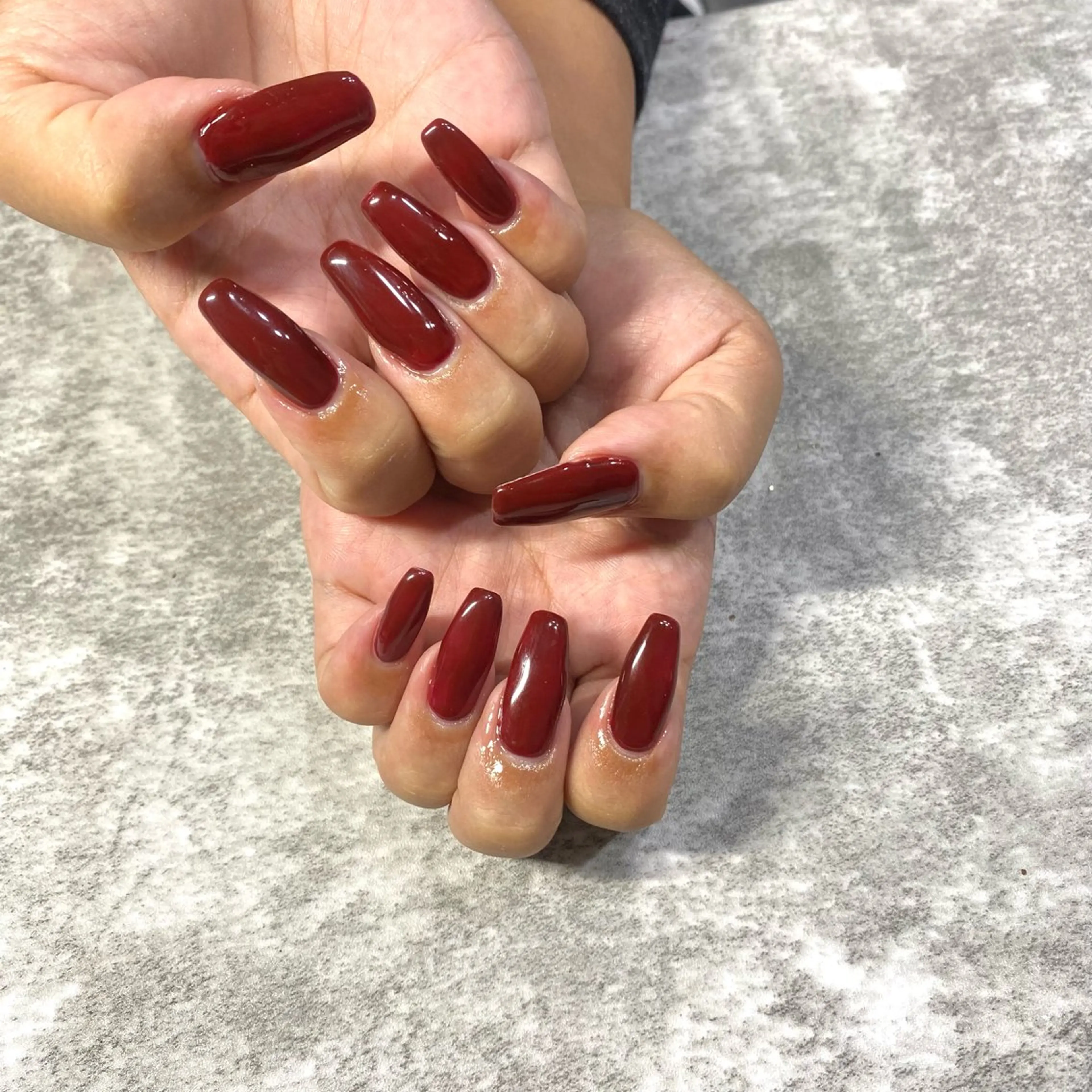 ネイル ボルドー ハンドネイル ★Rinail... .のネイルデザイン