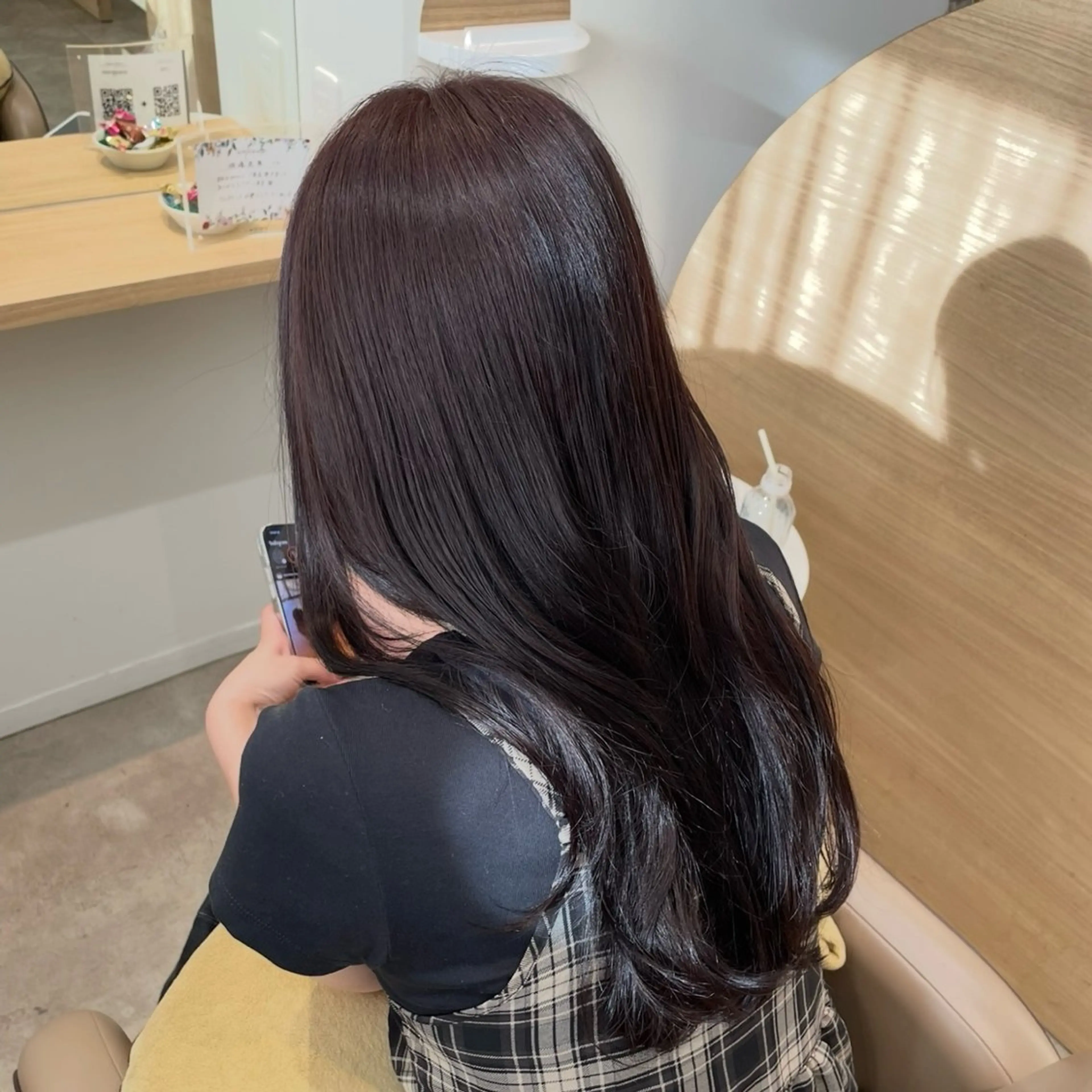 ロング カラー ラベンダーカラー MIKU .のヘアスタイル