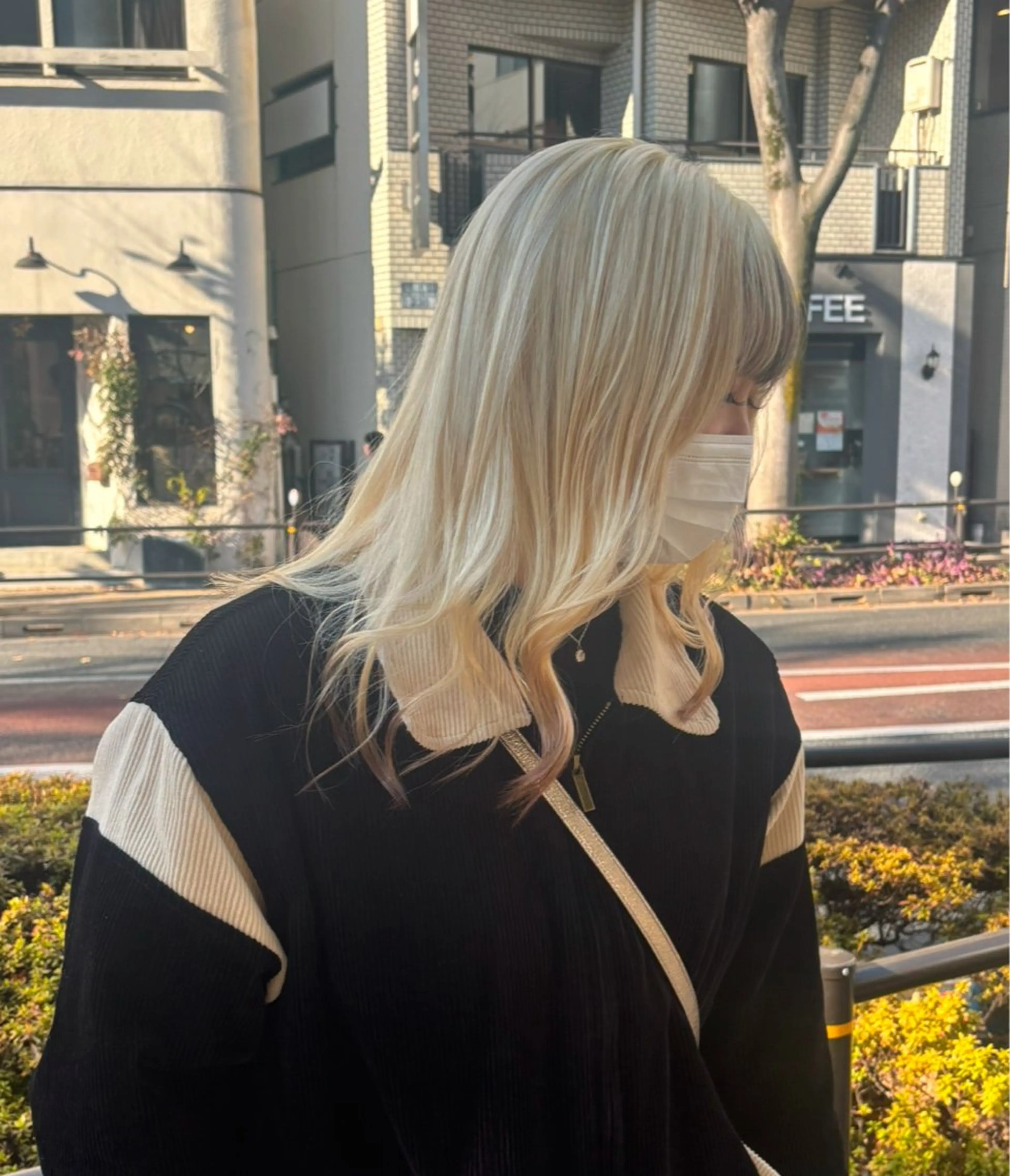 セミロング カラー カット/縮毛矯正/ 鈴木敏文🍃のヘアスタイル