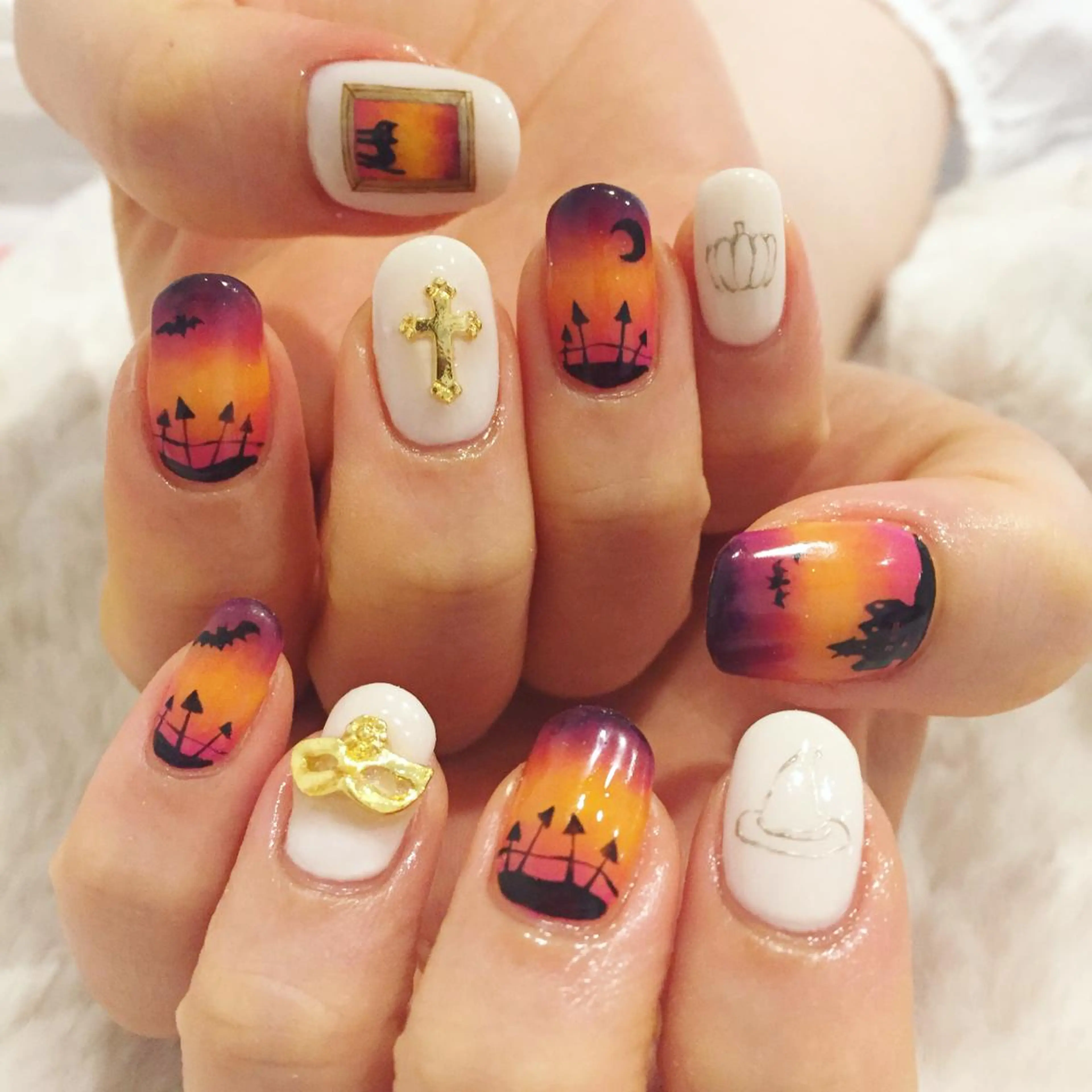 ネイル ジェルネイル 東 千夏のネイルデザイン