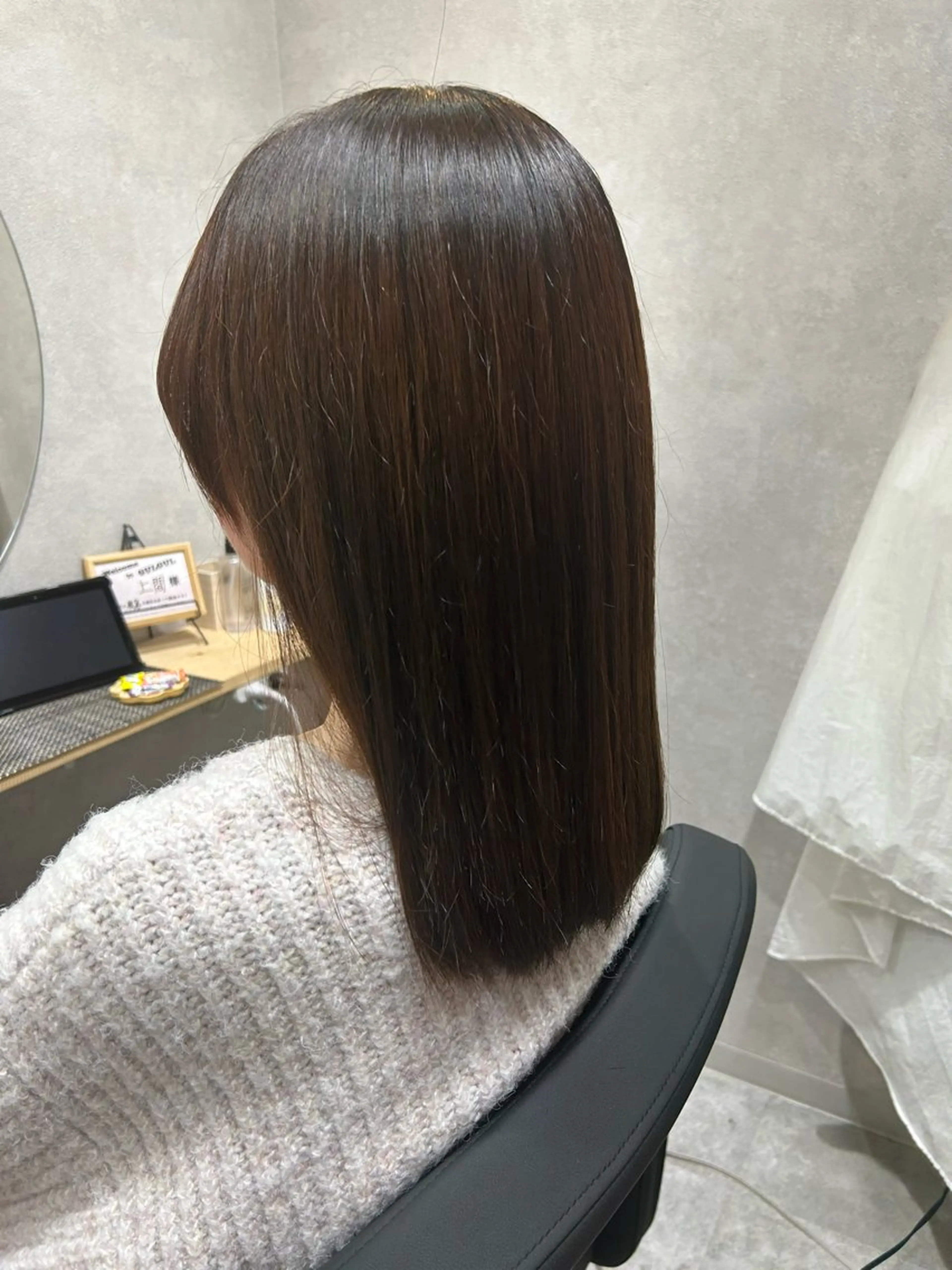 セミロング 秋葉原/髪質改善特化 鹿倉尊のヘアスタイル