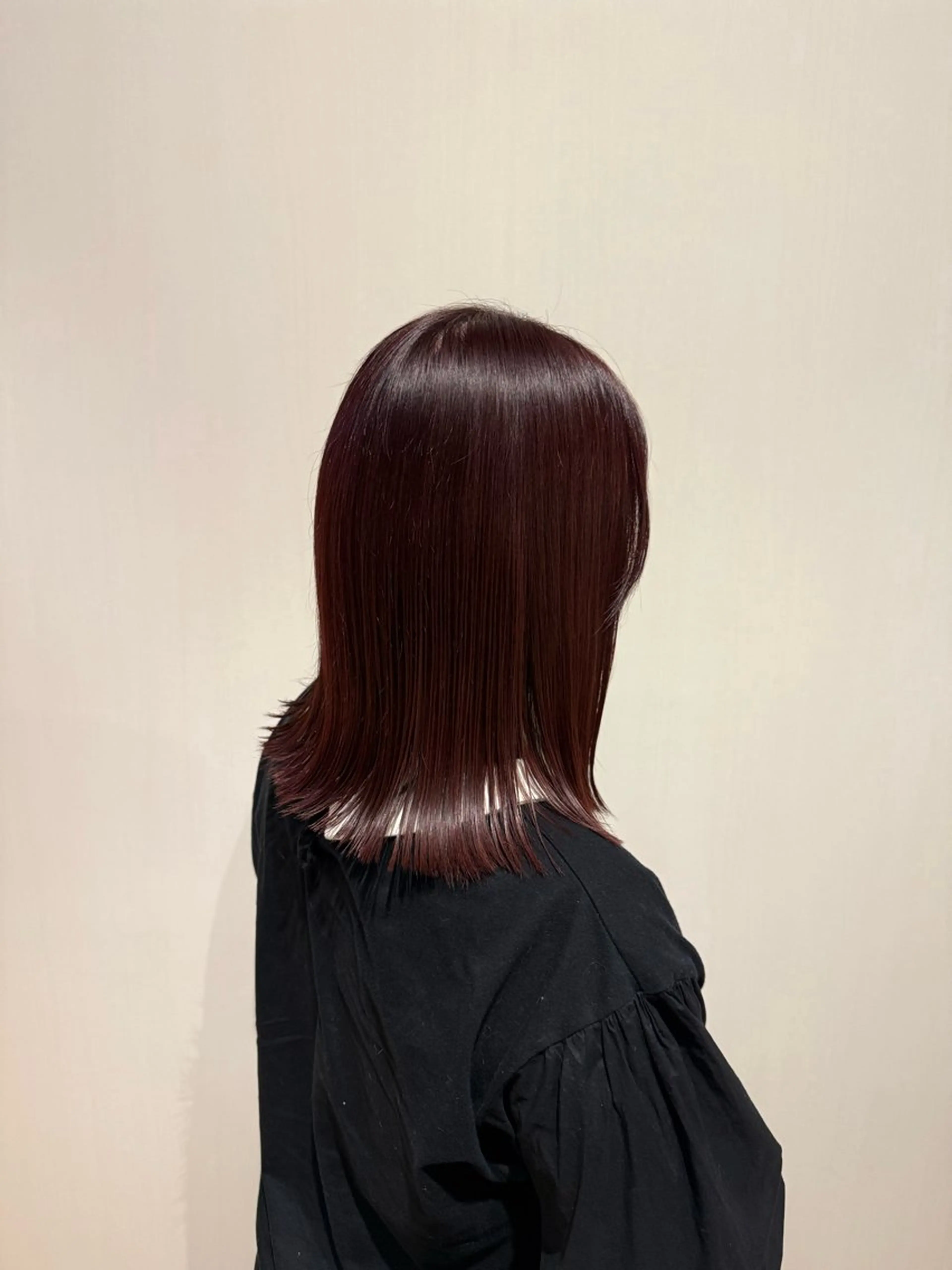 ミディアム カラー トリートメント カット ヘアカラー トリートメント 似合わせカット/ レディース特化/佑月のヘアスタイル