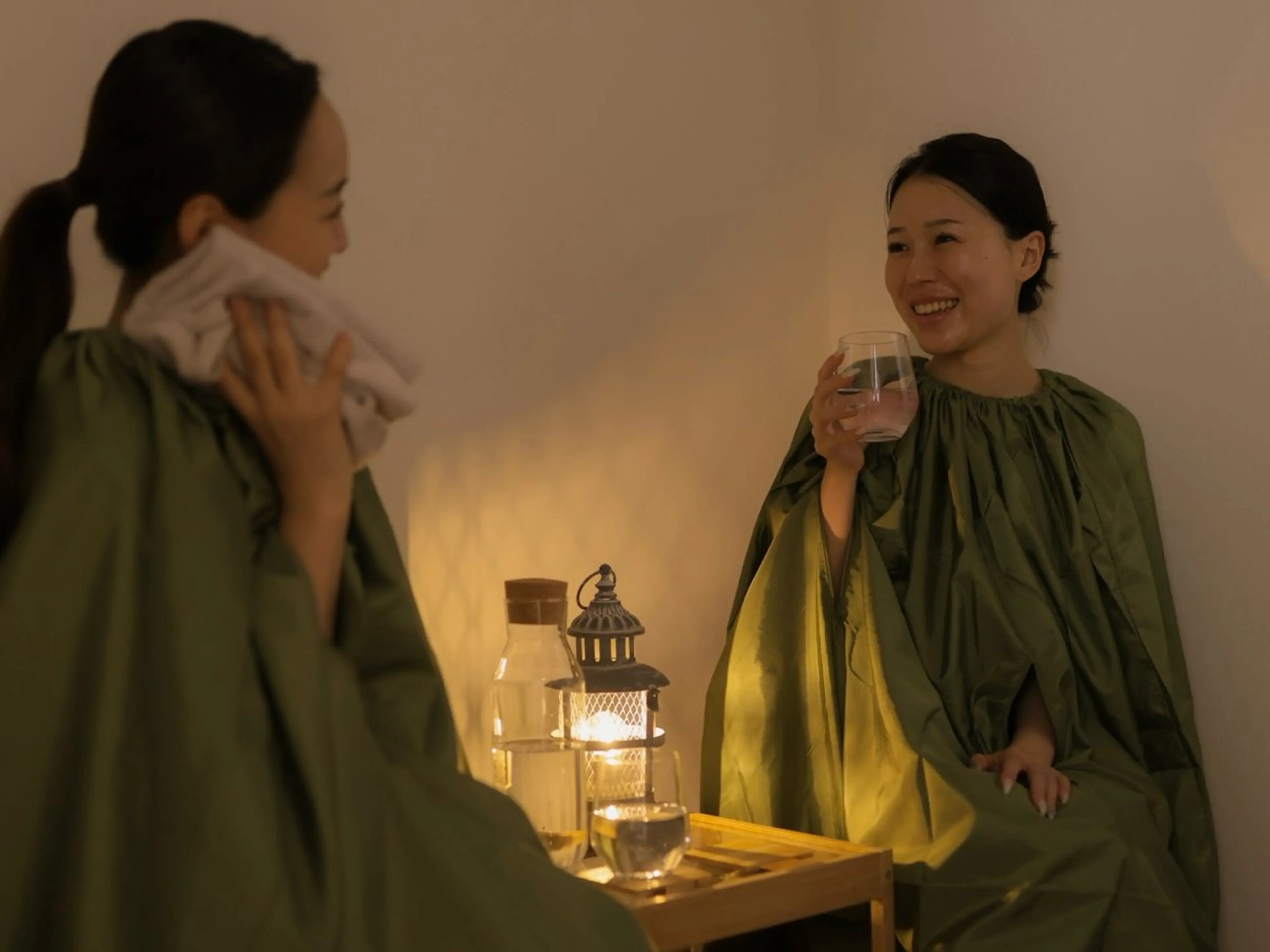 🟢ペア！！完全個室！！【無農薬黄土よもぎ蒸し】ご家族、カップル、お友達と非日常空間へ♡40分の写真