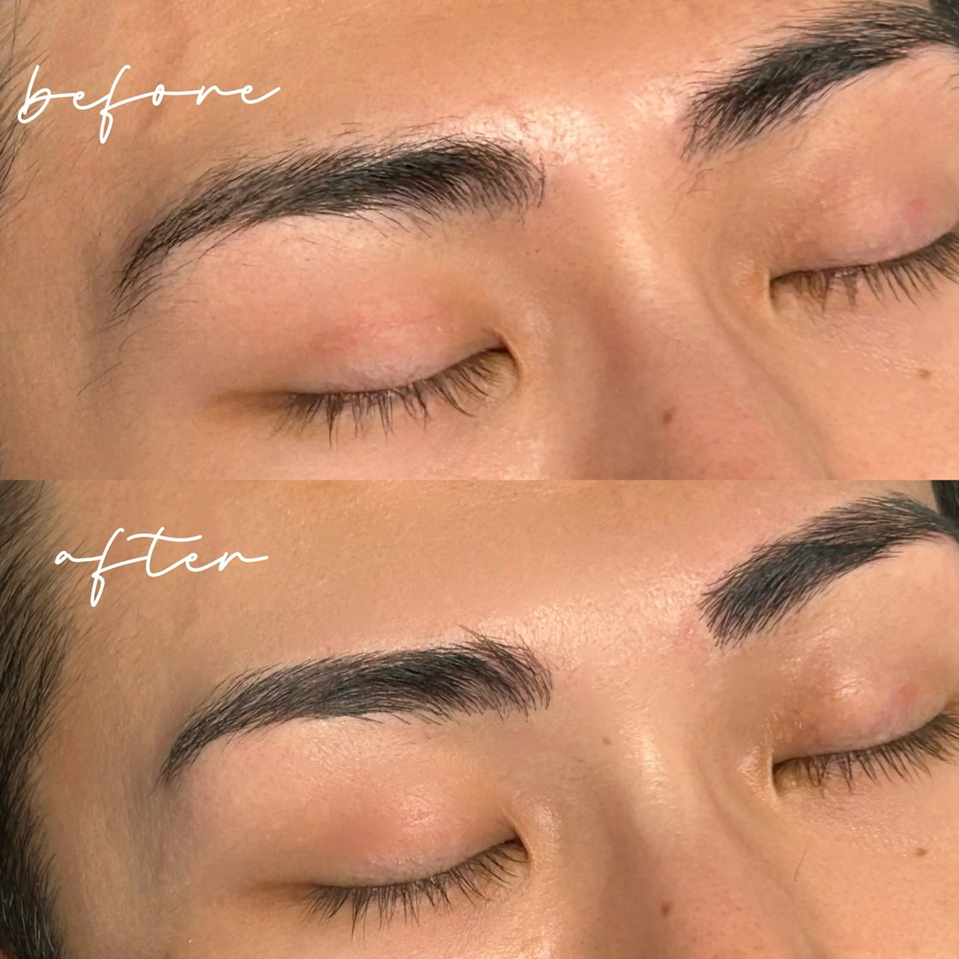 メンズ アイブロウ ハリウッドブロウリフト メンズアイブロウ HBL眉毛&フェイス WAX専門ハルヒラリの眉毛・アイブロウイメージ