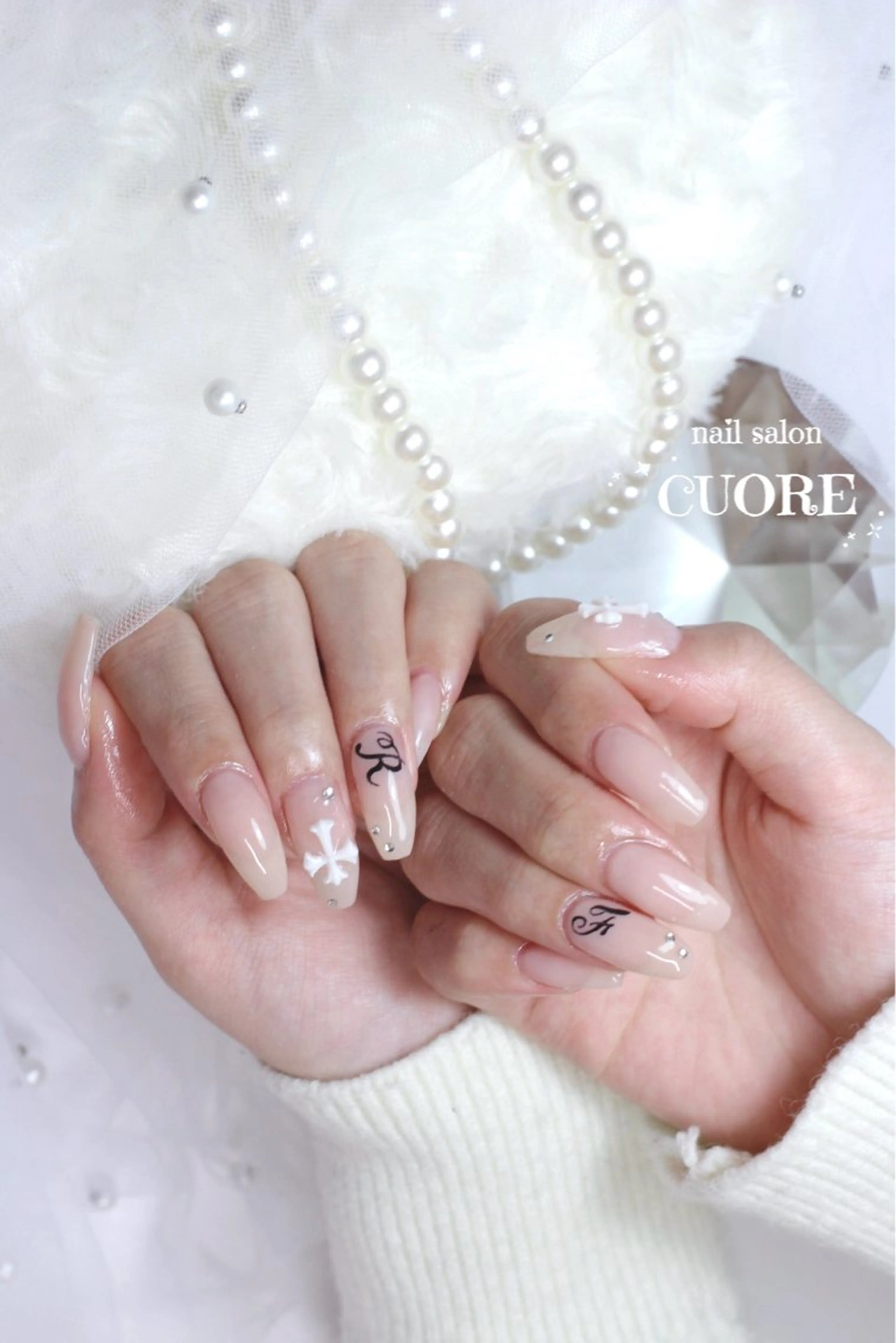 ネイル ワンカラーネイル ハンドネイル nail salon CUOREのネイルデザイン