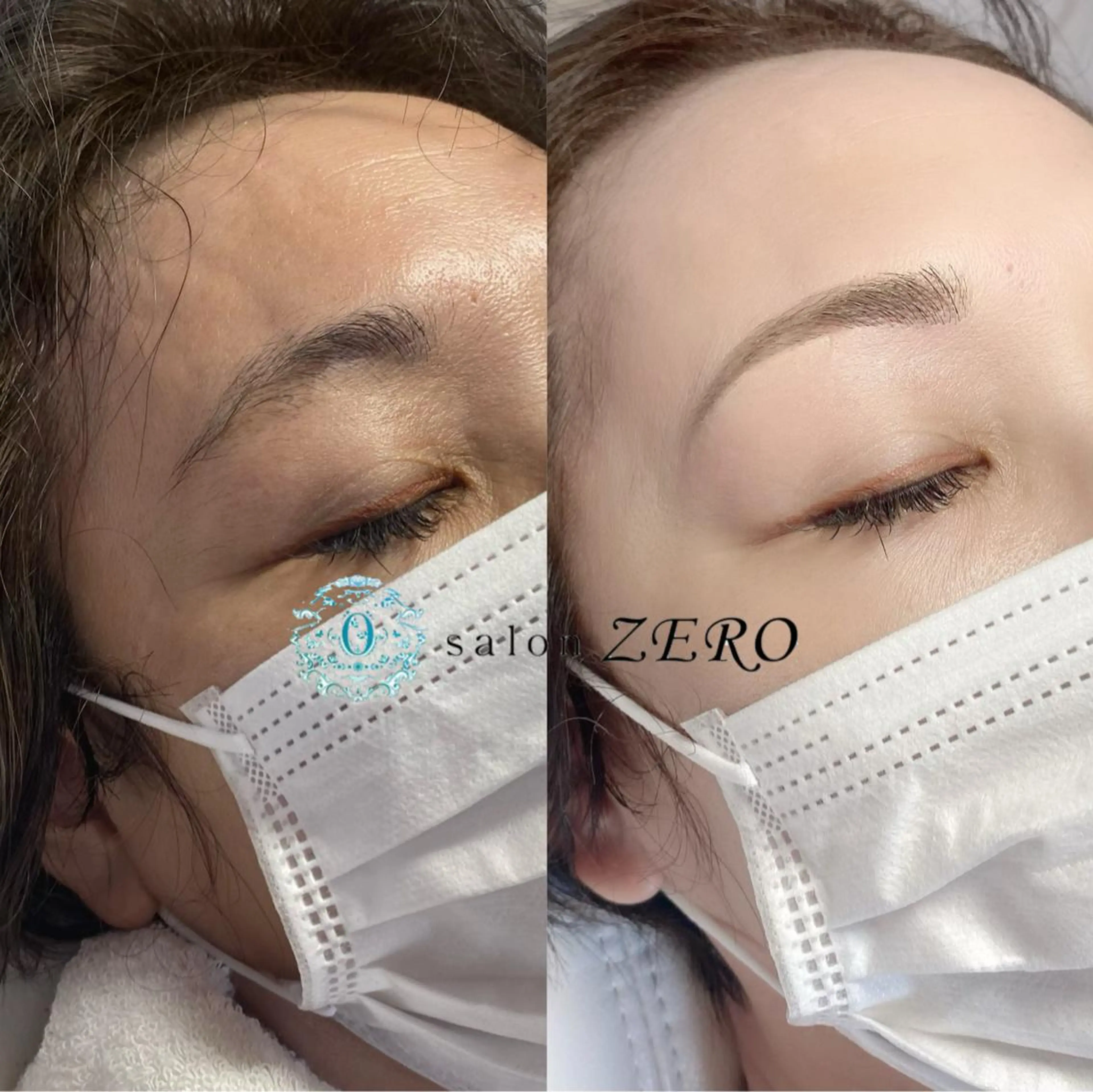 アイブロウ ワックス脱毛 眉カット salon ZERO 松田のマツエク・マツパデザイン