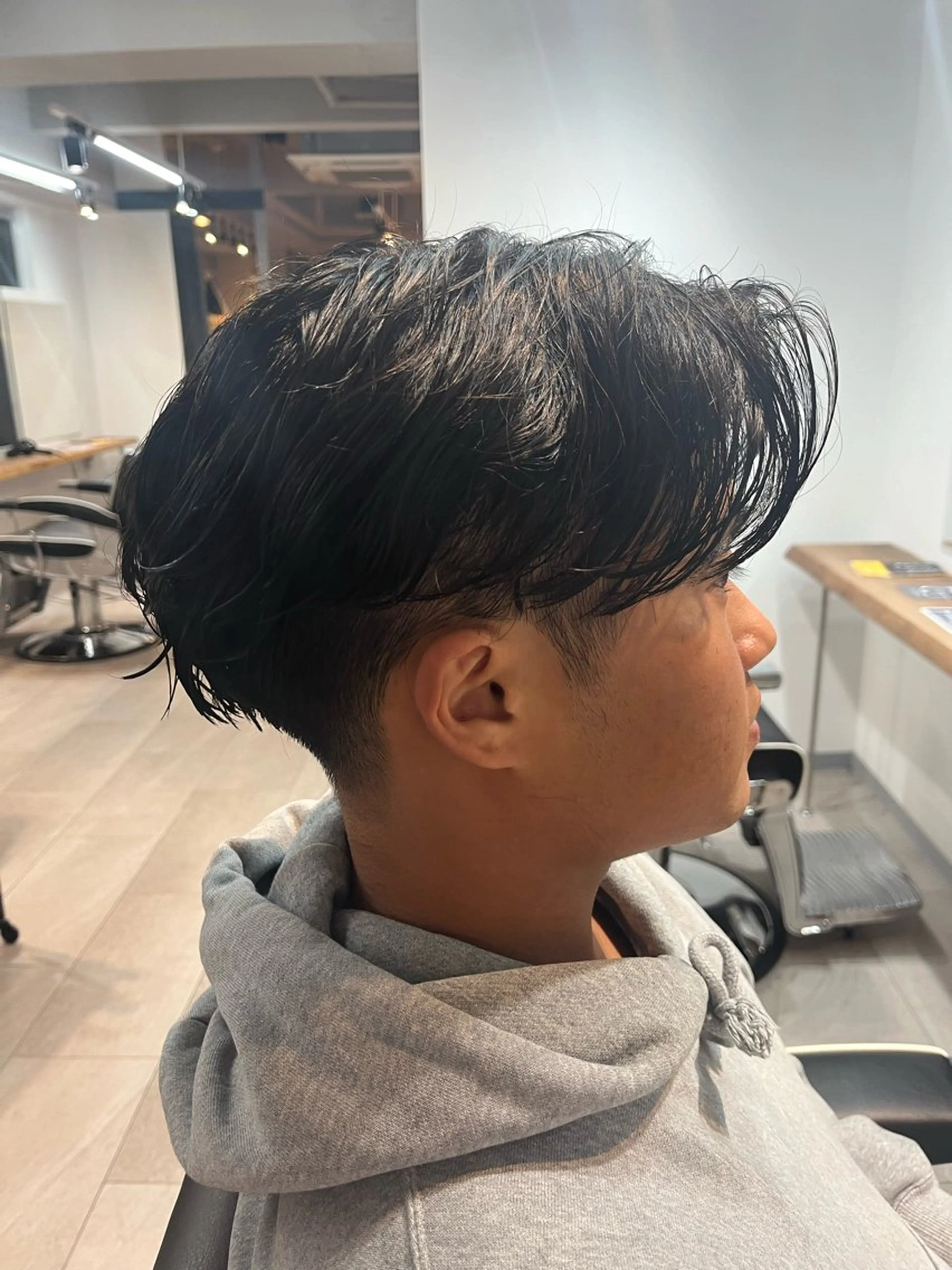 メンズ カット パーマ 直毛改善特化美容師/ 大森雄貴のヘアスタイル