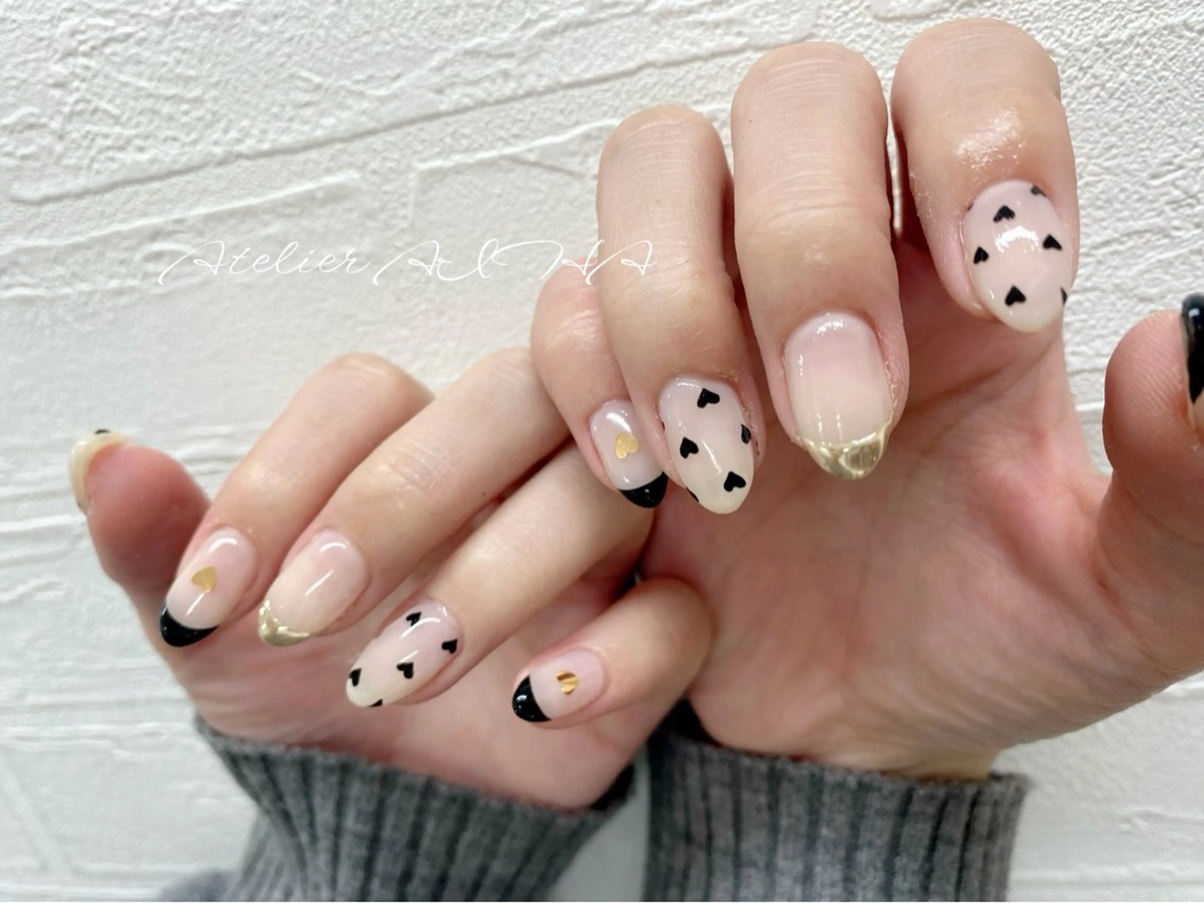 ネイル ハンドネイル アトリエAIHA★ フィルイン推奨サロンのネイルデザイン