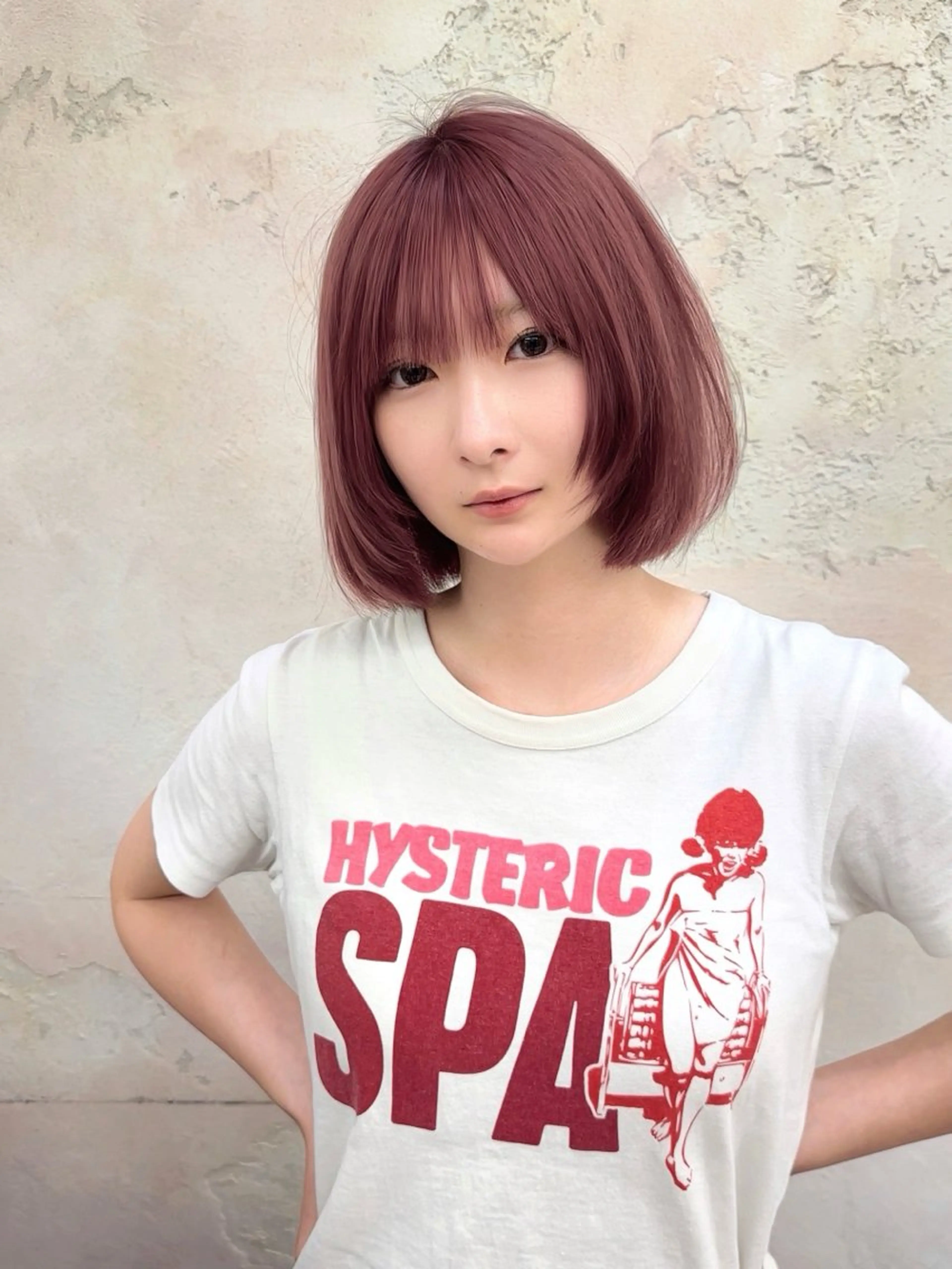 カラー ヘアカラー トリートメント ワンカラー/縮毛矯正 /あさひのヘアスタイル