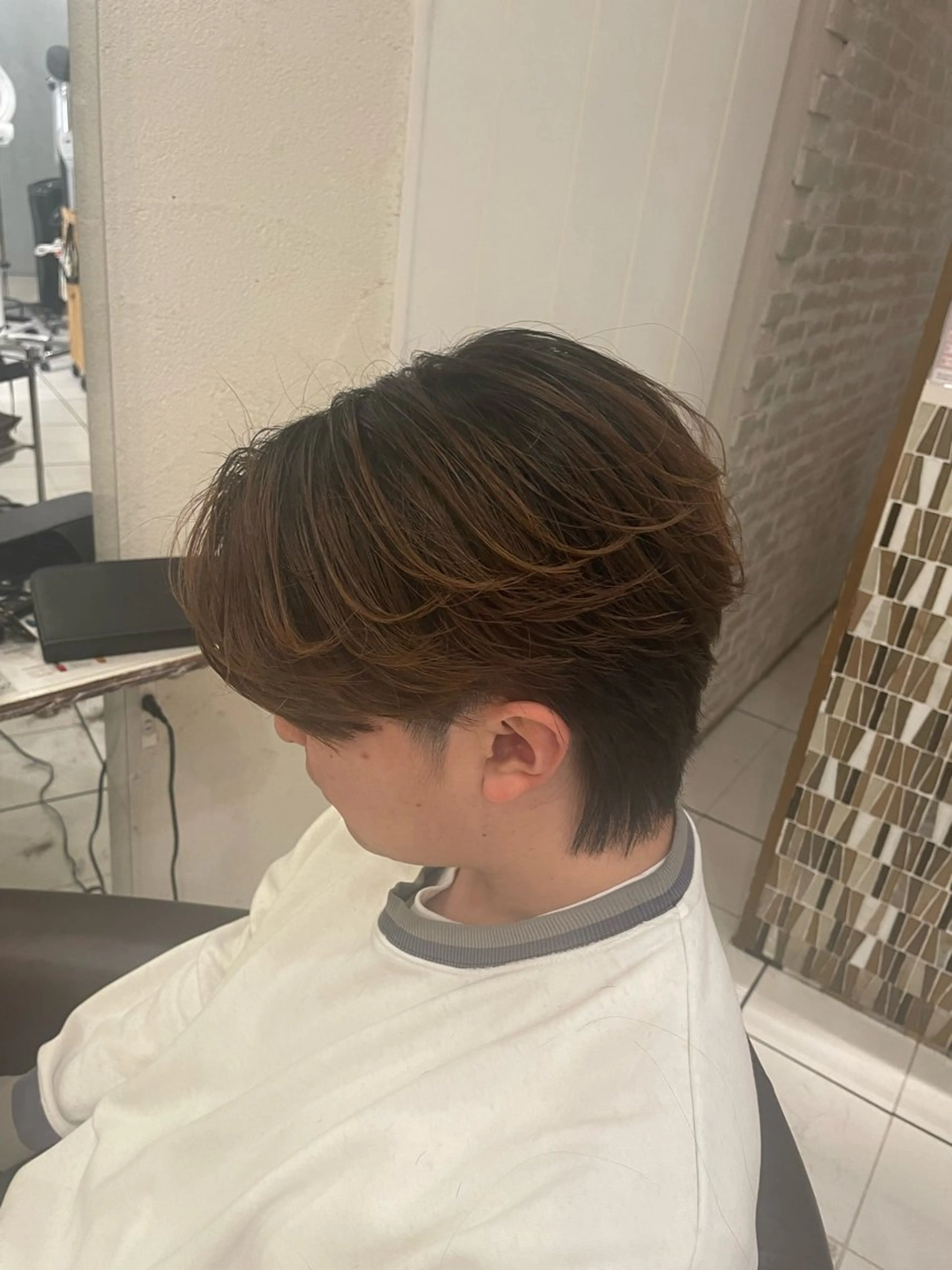 メンズ 郡山駅前美容師 熊田 歩夢のヘアスタイル