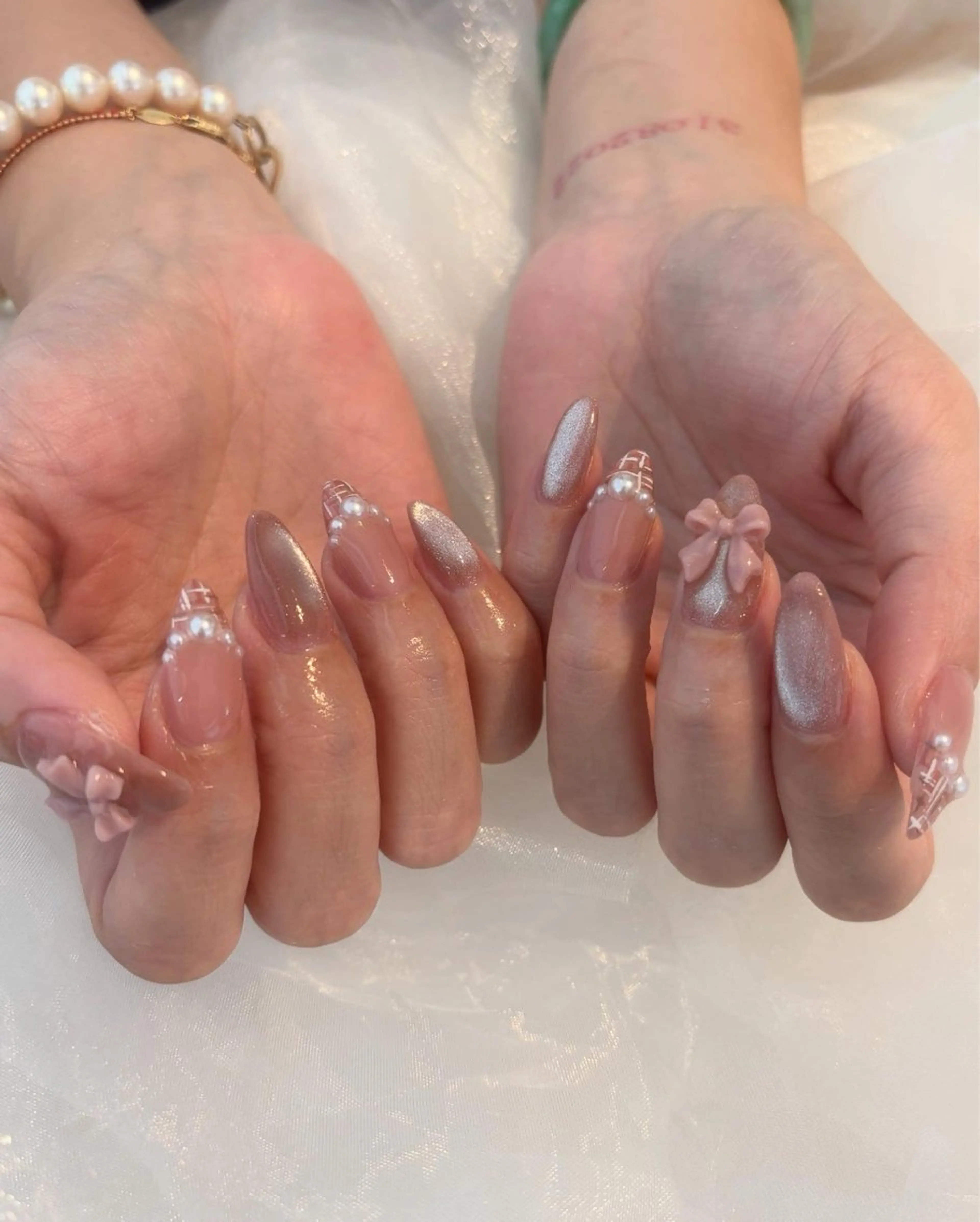 ネイル ツイードネイル ハンドネイル Hanana Nail Hanaのネイルデザイン