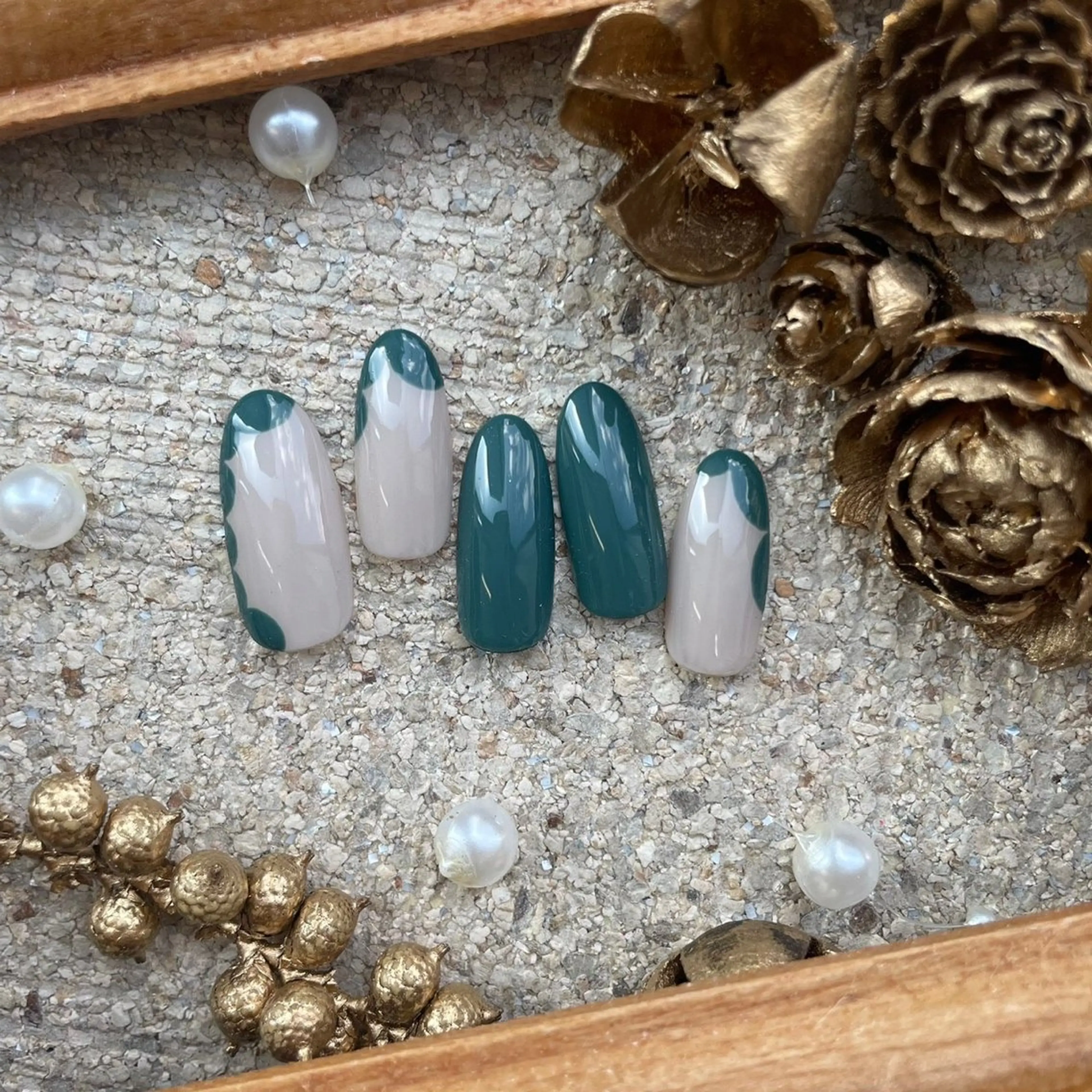 ネイル アートネイル ネイルチップ ⭐︎休業中の練習⭐︎ JNA認定講師髙橋のネイルデザイン