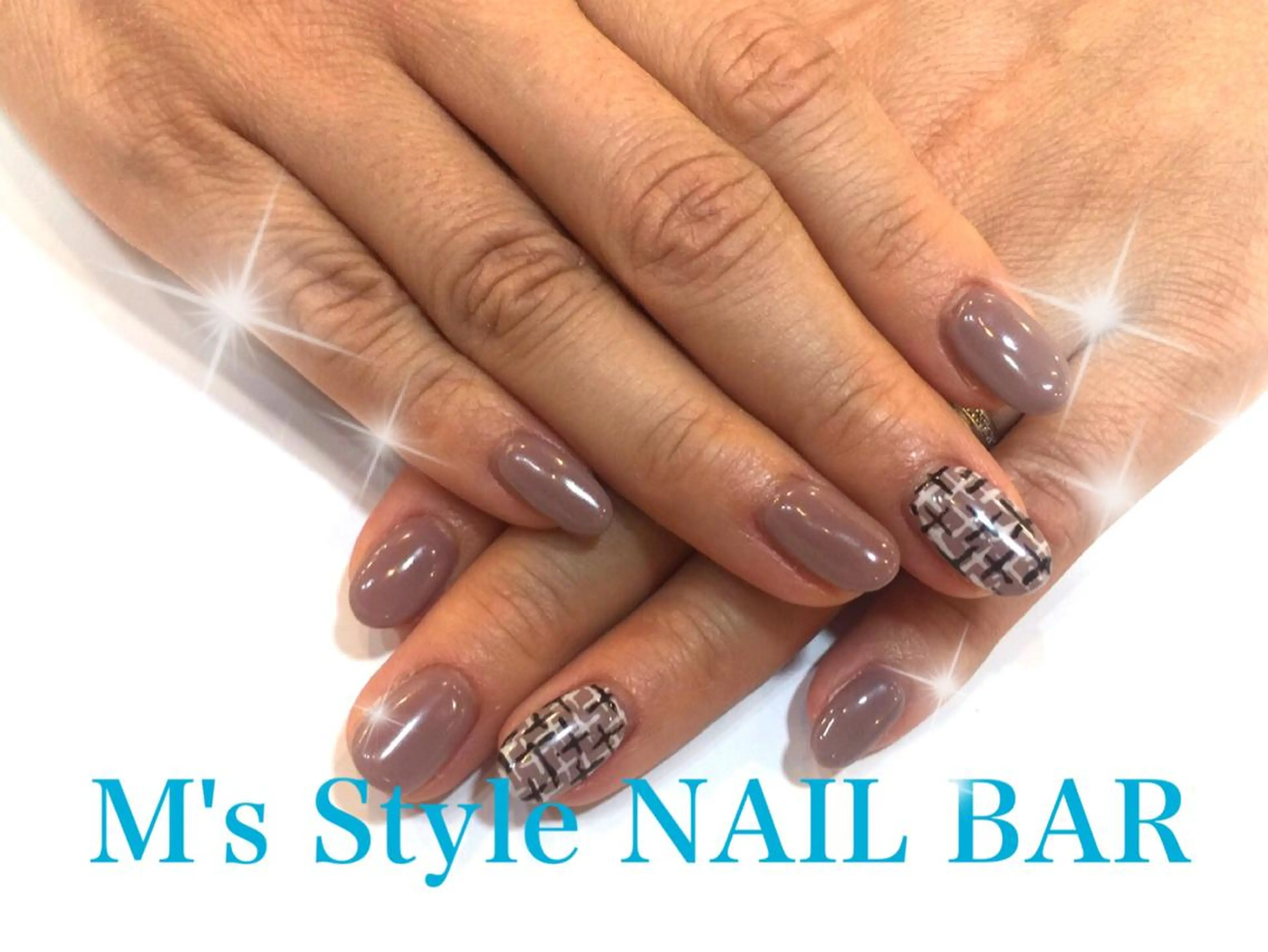 ネイル ツイードネイル M's Style NAIL BARのネイルデザイン