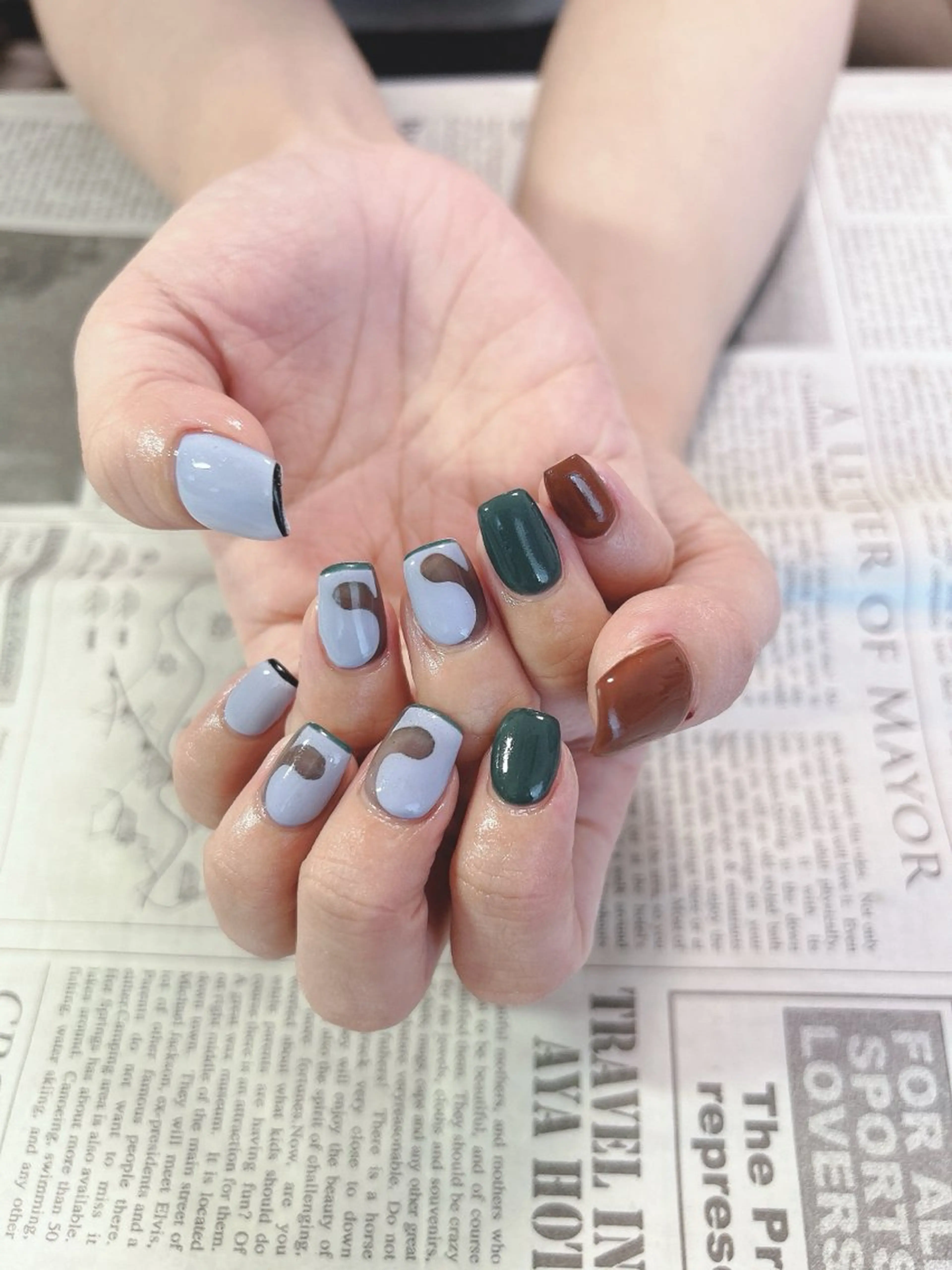 ネイル ハンドネイル ハンドケア 森山 舞のネイルデザイン