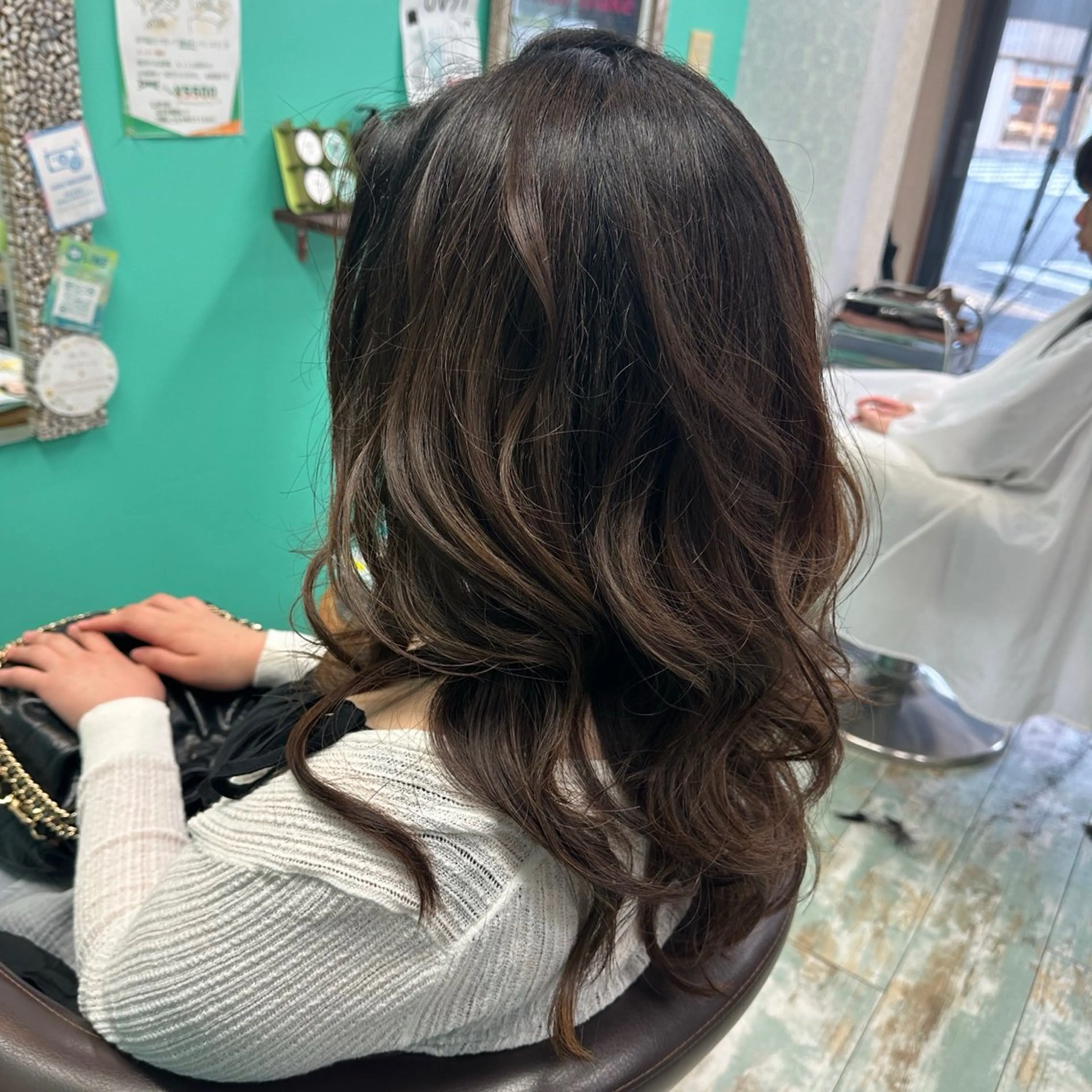 ロング ヘアセット 三原 友美のヘアスタイル