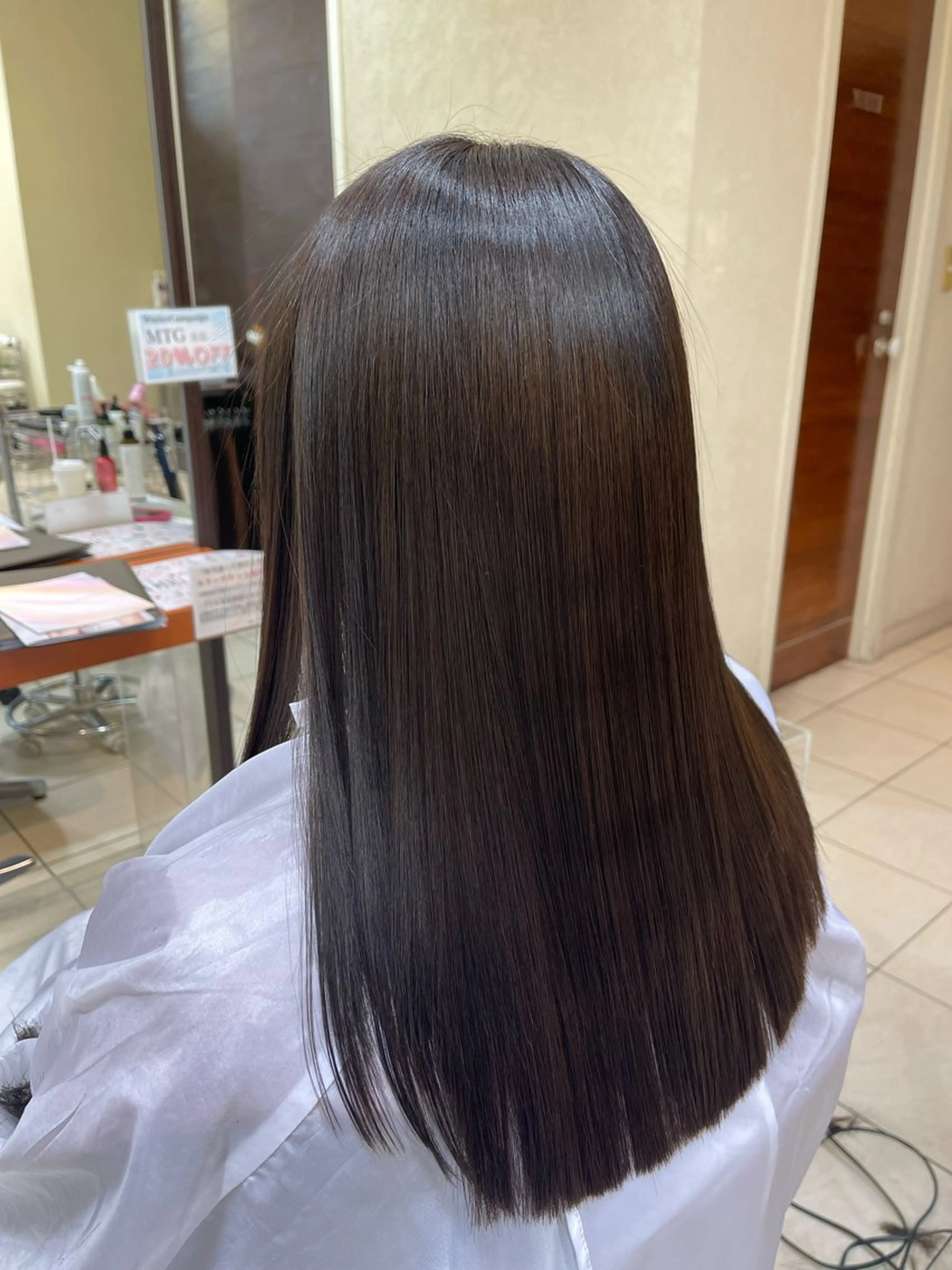 ロング 髪質改善 カネヒラ リョウスケのヘアスタイル