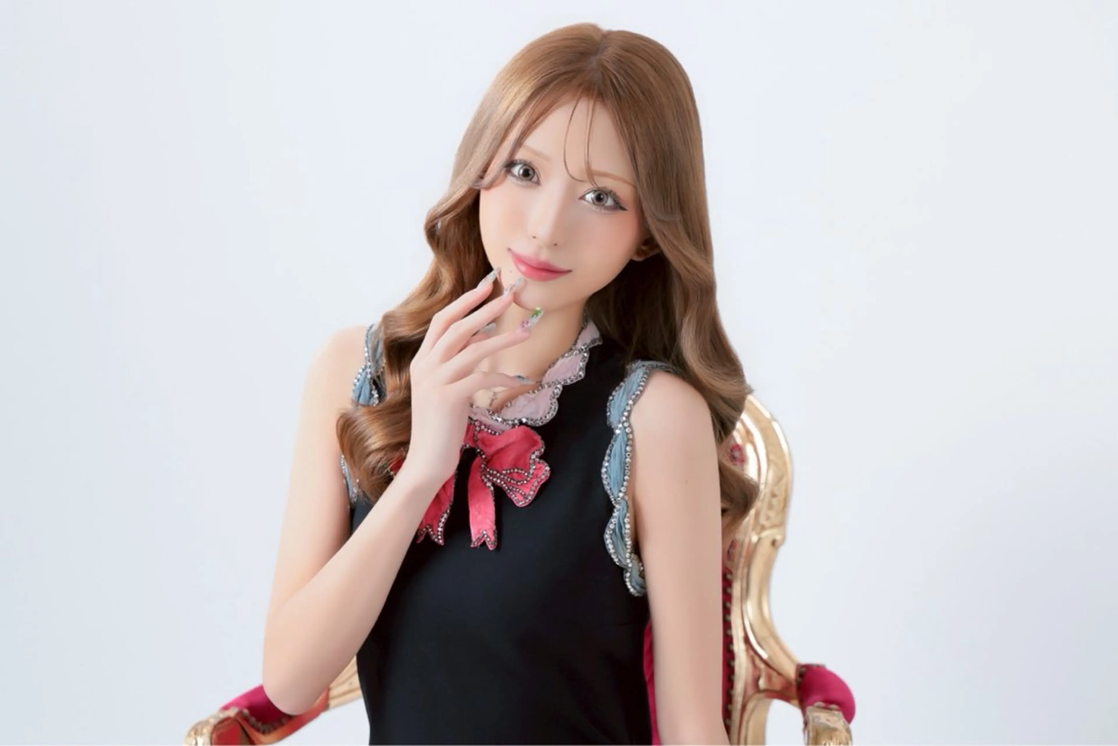 ロング ヘアカラー トリートメント 𝙃𝘼𝙍𝙐🎀 韓国×エクステのヘアスタイル