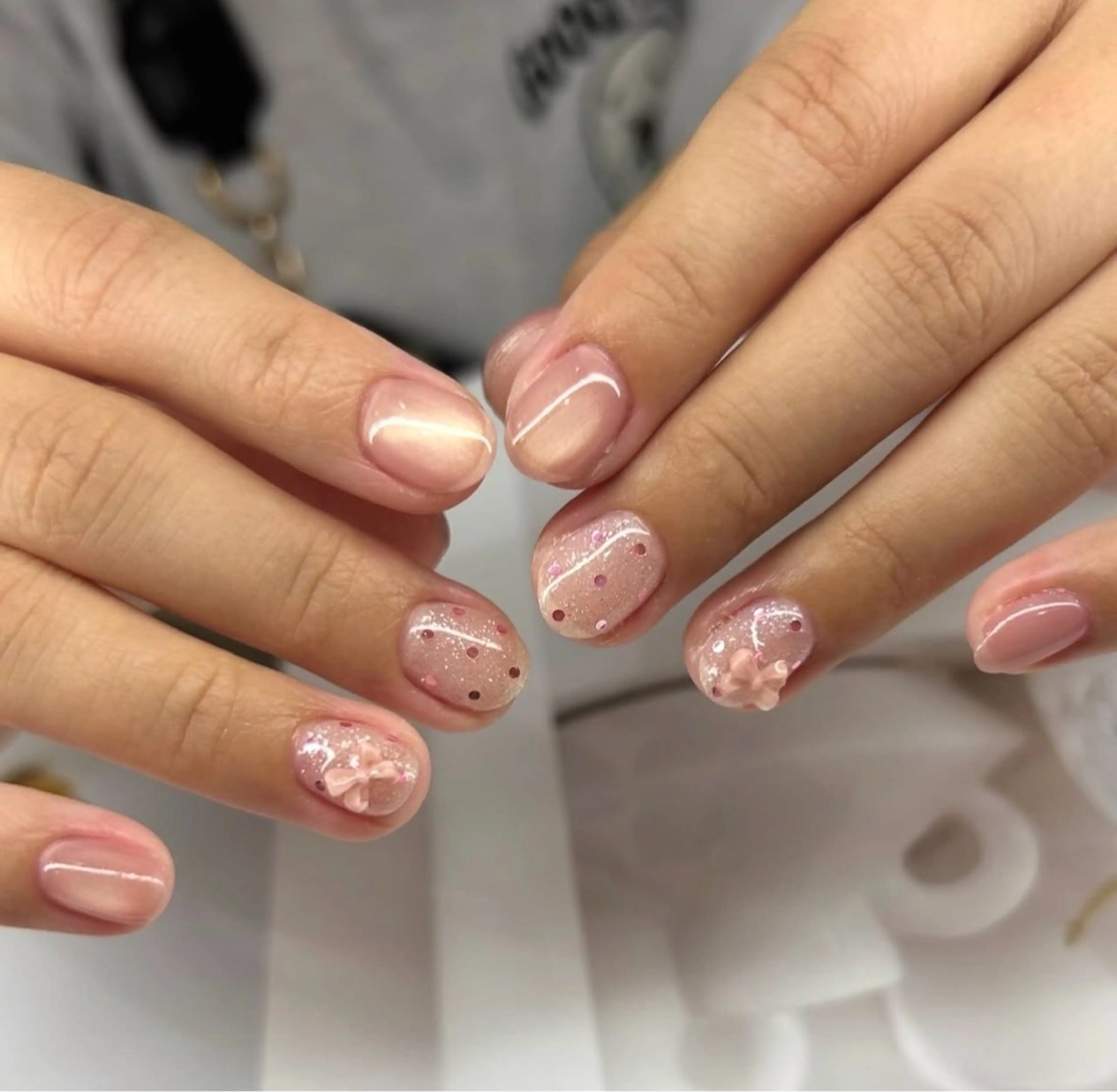 ネイル ショートネイル Allure 小山店 結咲(ゆいさ)のネイルデザイン