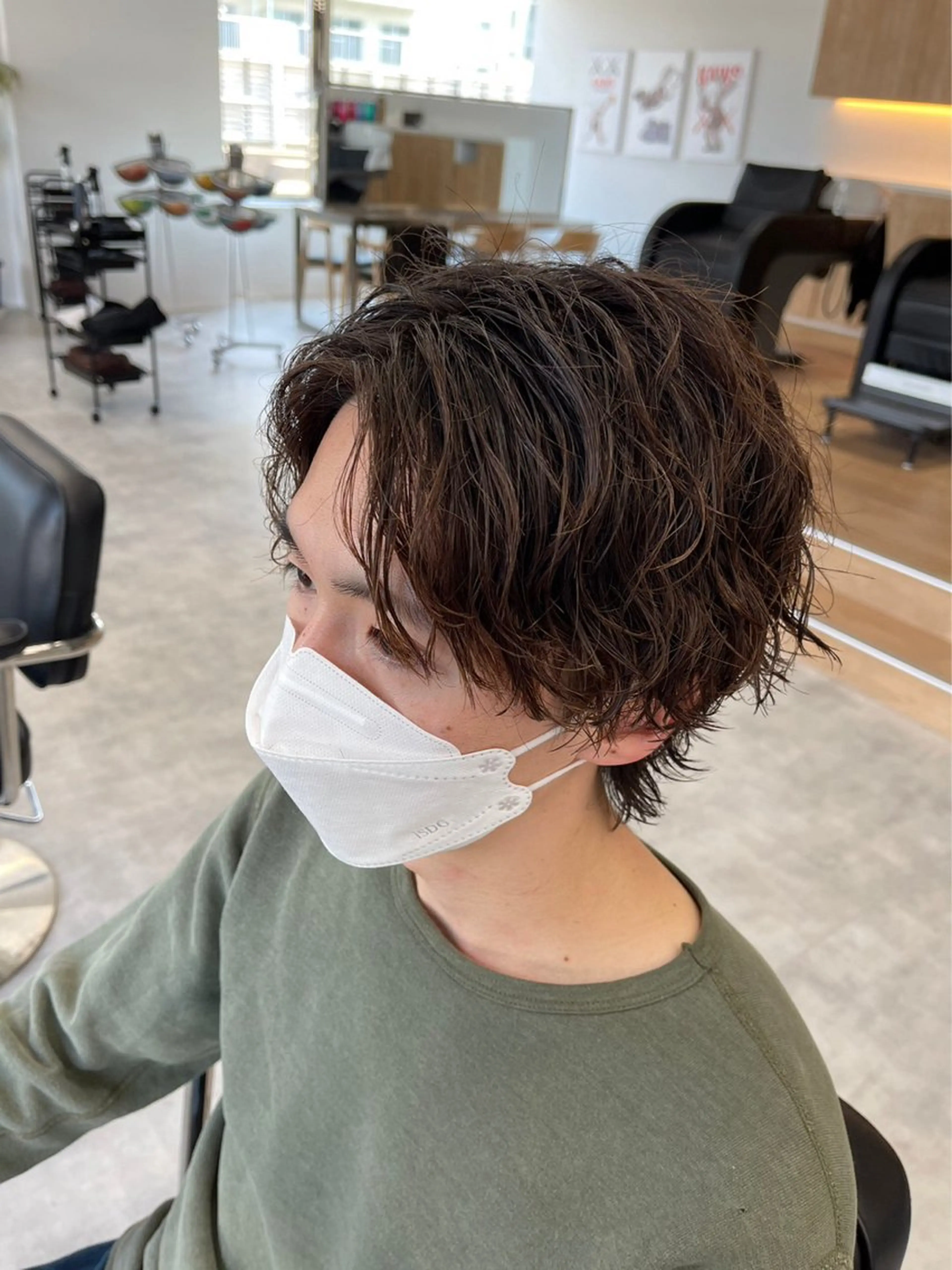 パーマ メンズ メンズパーマ/新潟/ 万代/高橋悠叶のヘアスタイル